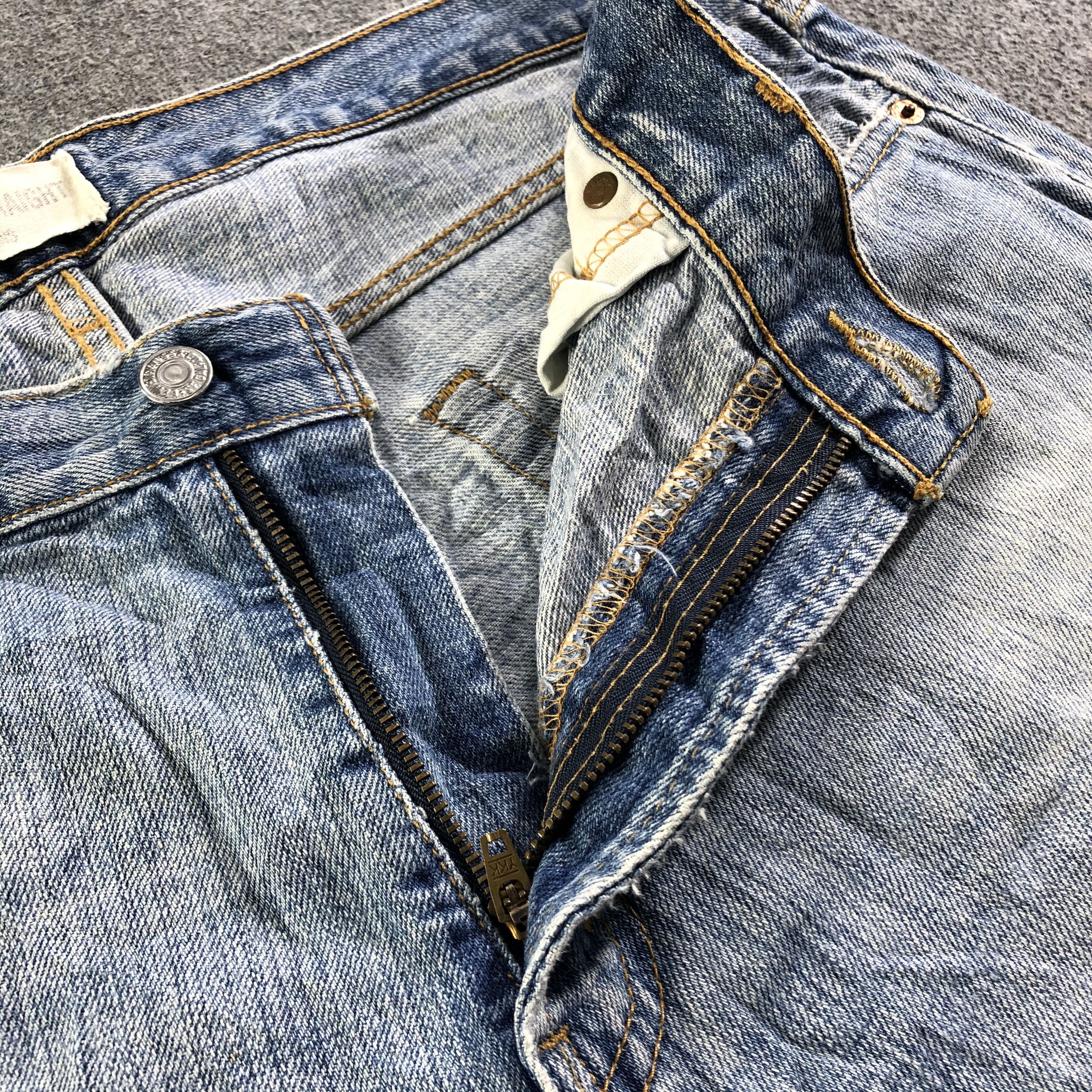 Levi's Vintage Blue Wash Levis 529 Jeans-J3303 Size US 37 - 8 Thumbnail