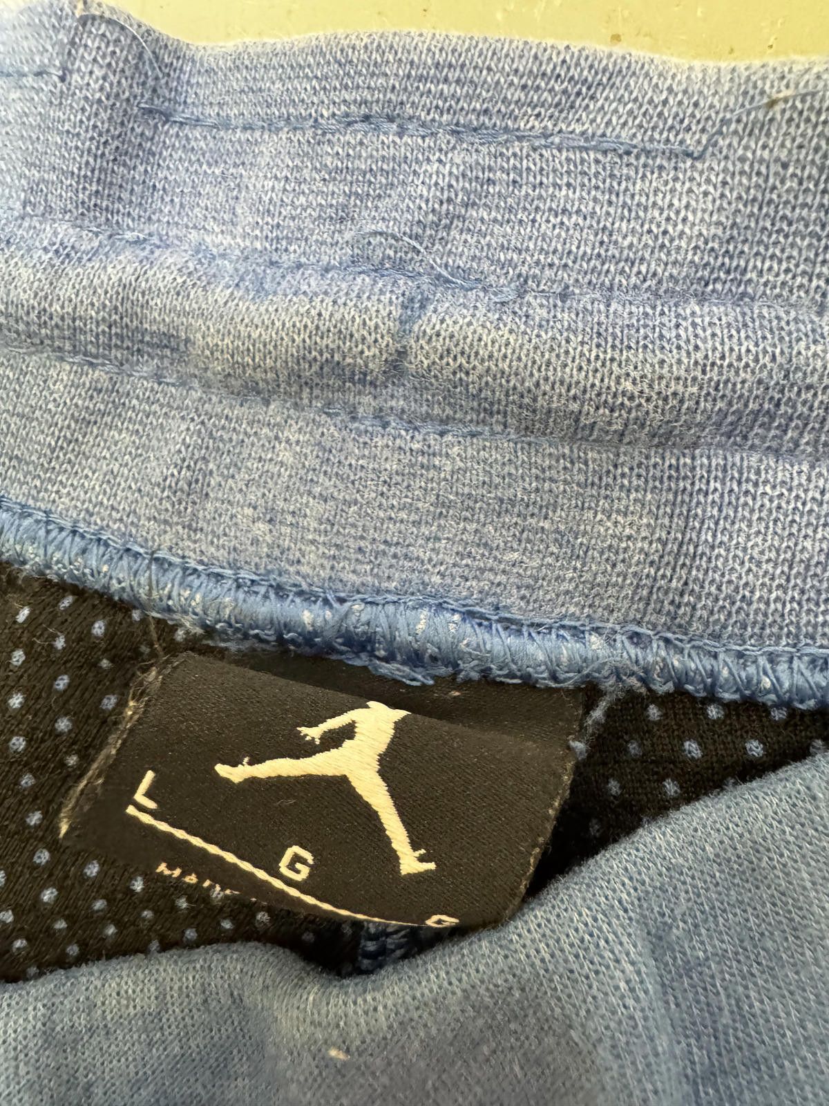 Jordan Brand Jordan Men's Blue Sweatpants with Zipper Pockets Size US 34 / EU 50 - 6 Thumbnail