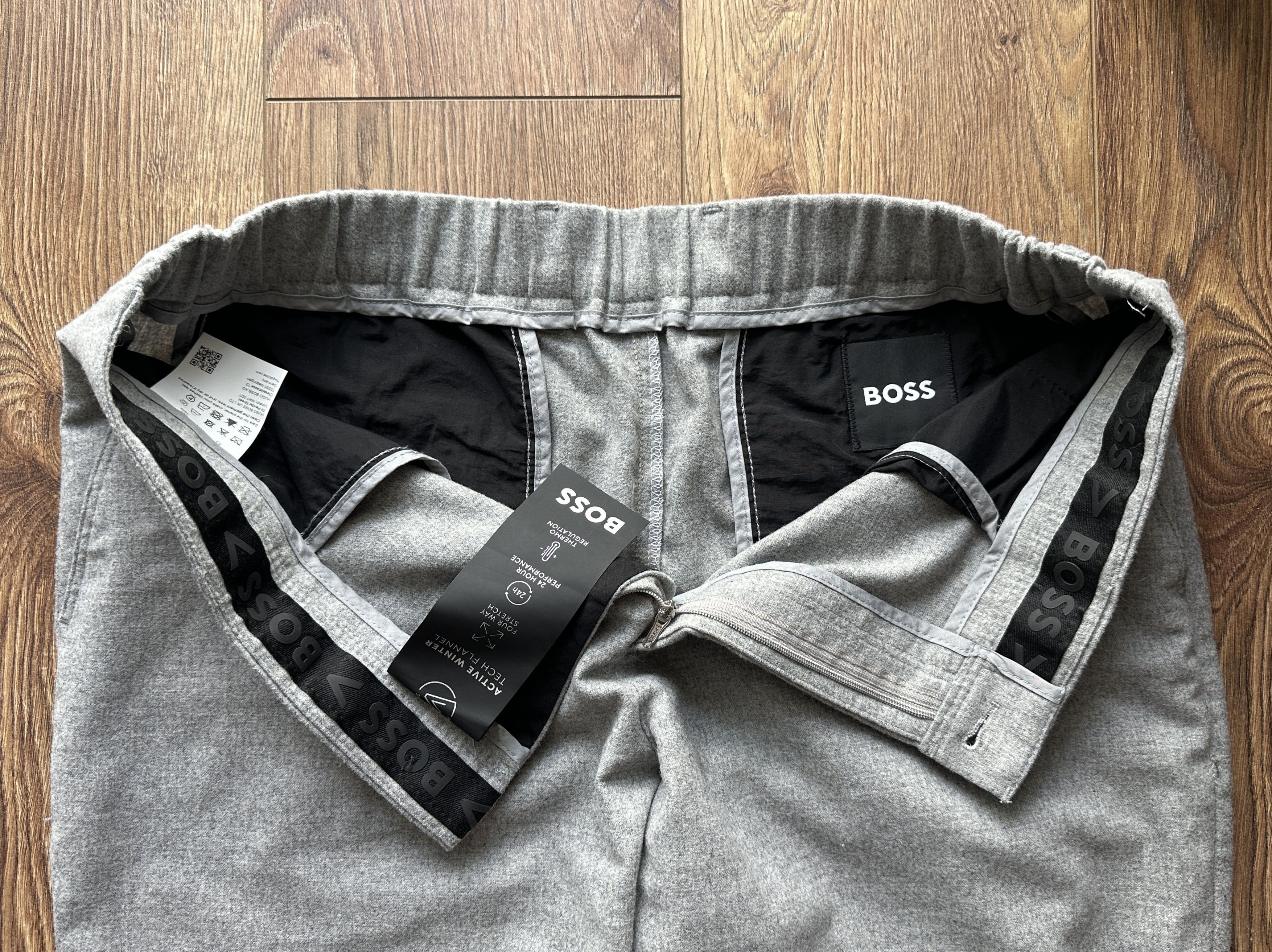 Hugo Boss HUGO BOSS Performance Active Winter Tech Flannel Pants Size US 36 / EU 52 - 13 Thumbnail