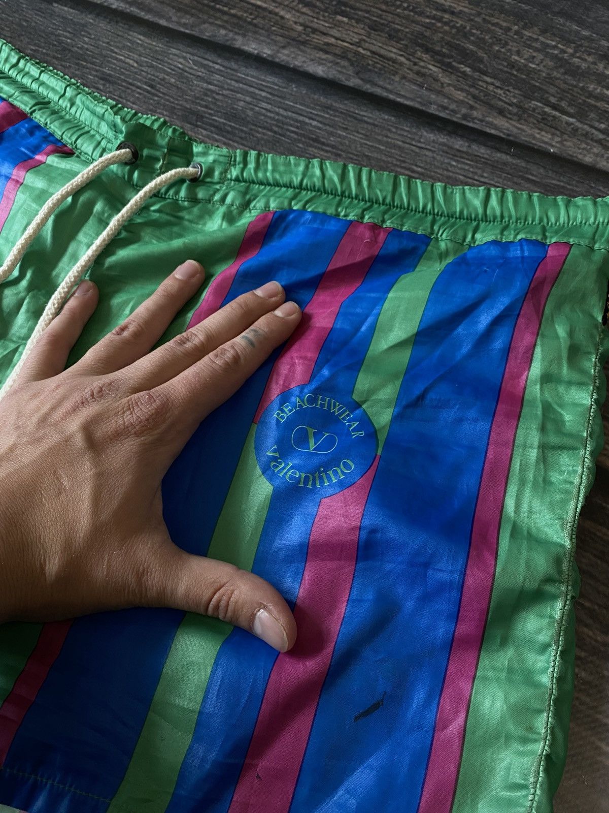 Valentino × Vintage Valentino 80s Beach short very rare Size US 30 / EU 46 - 3 Thumbnail