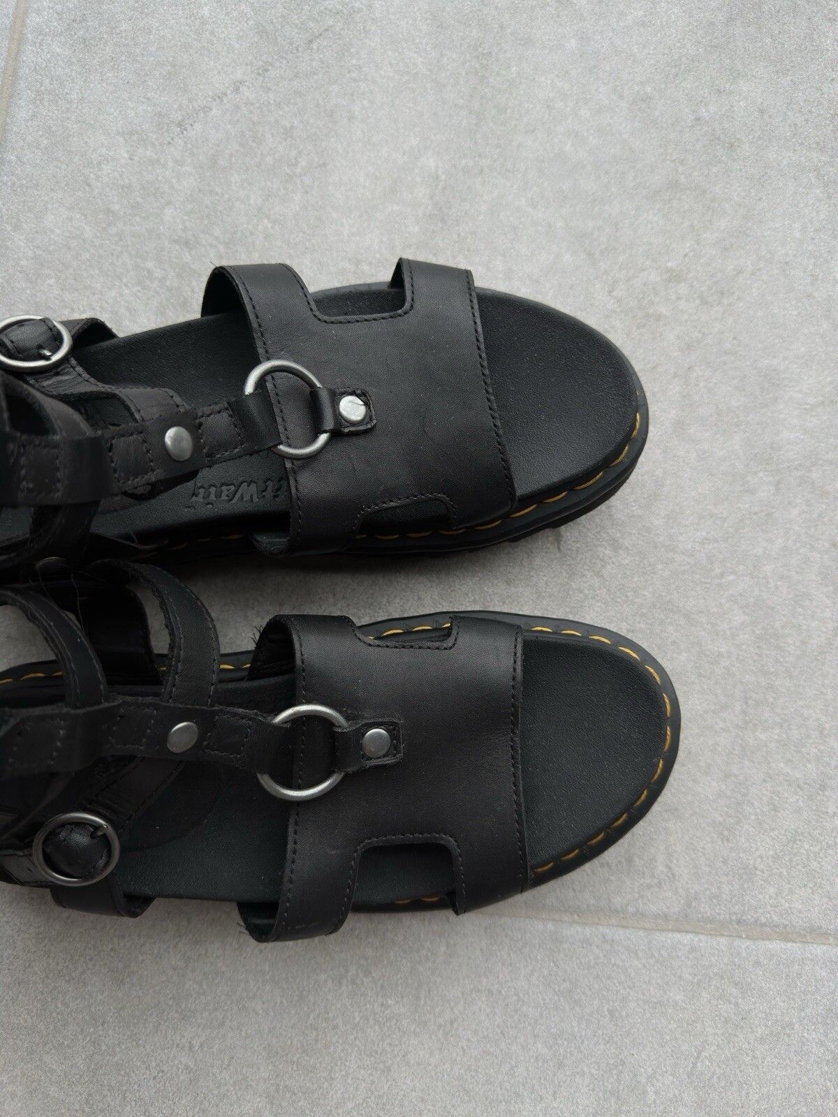 Dr. Martens Dr. Martens Womens Adaira Sandals Gladiator Chunky Platform Size US 11 / IT 41 - 4 Thumbnail