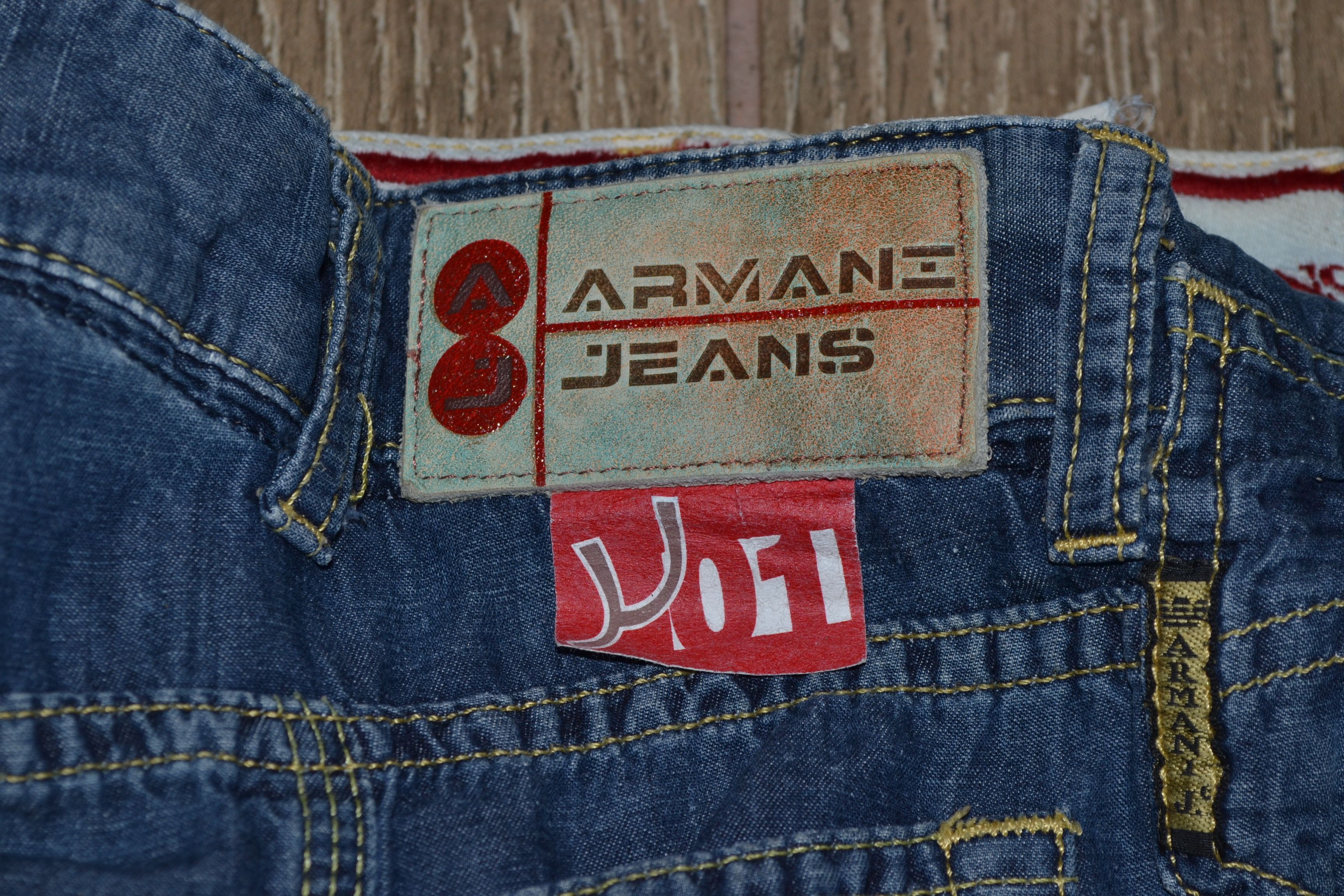 Armani Vintage Armani Jeans Y2K Wide Leg Baggy Pants | 90s Size 30" / US 8 / IT 44 - 9 Thumbnail