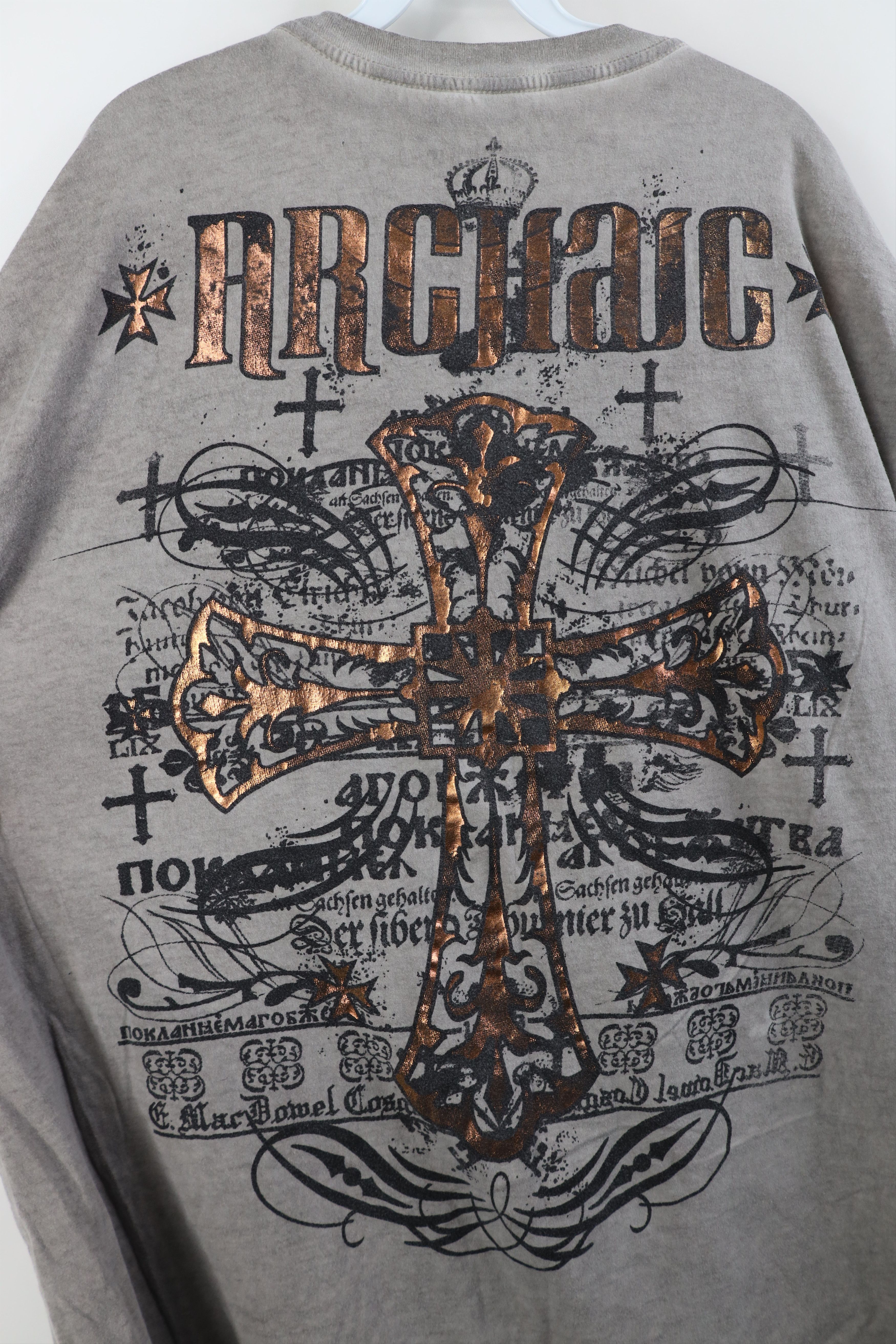 Affliction Vintage Affliction Cross Tribal UFC MMA Fighting T-Shirt Size US XXL / EU 58 / 5 - 10 Thumbnail