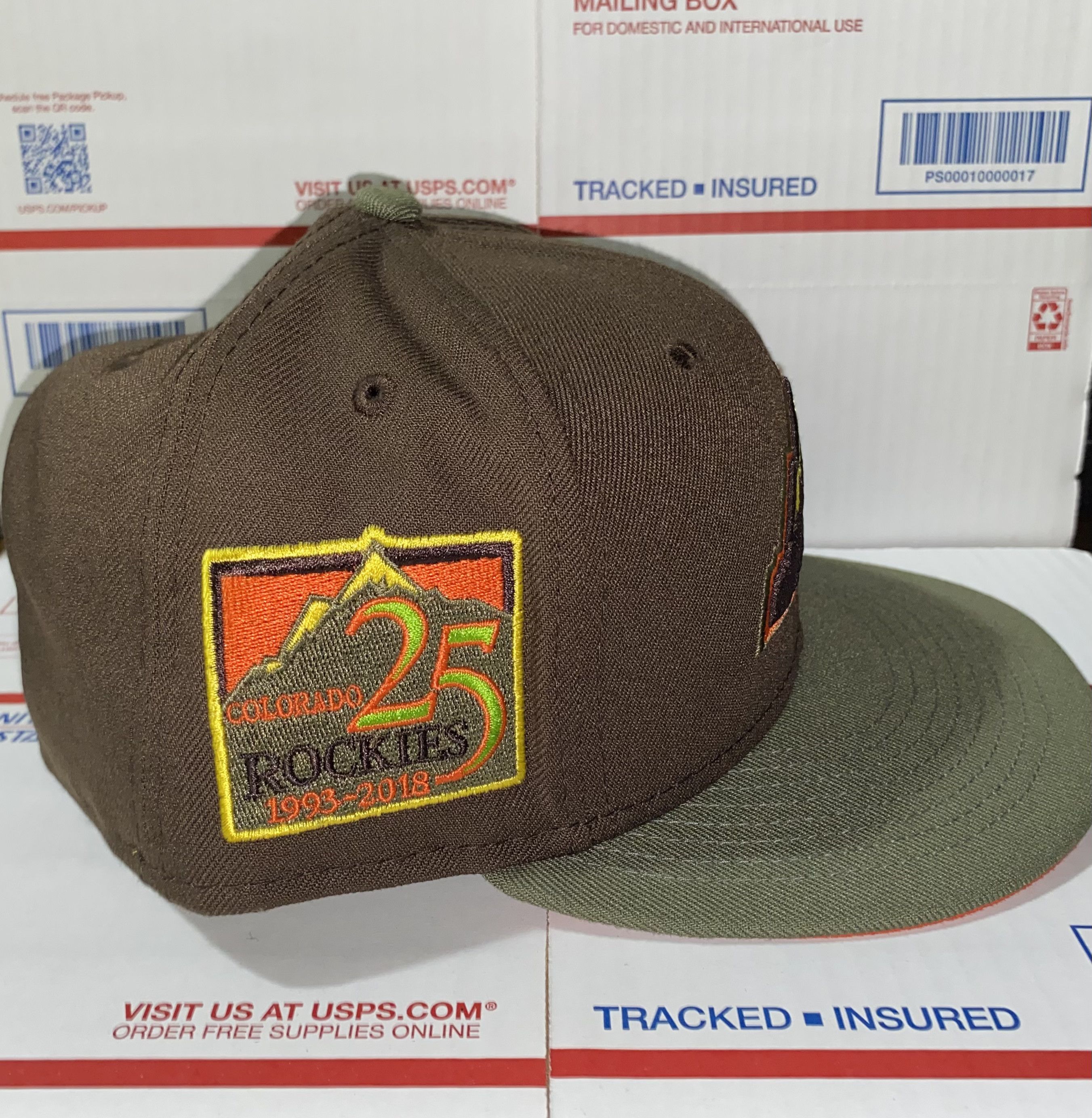 MLB × New Era Colorado Rockies 25 years Anniversary new era 7 3/8 Baseball Size ONE SIZE - 5 Thumbnail