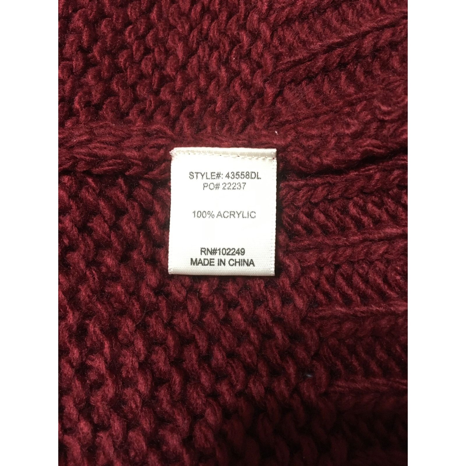 Other NWT Skies Are Blue XL Color Block Mock Turtleneck LS Sweater Size XL / US 12-14 / IT 48-50 - 4 Thumbnail