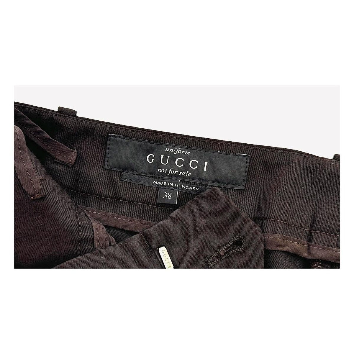 Gucci Gucci Brown Pants Size 29" - 5 Thumbnail