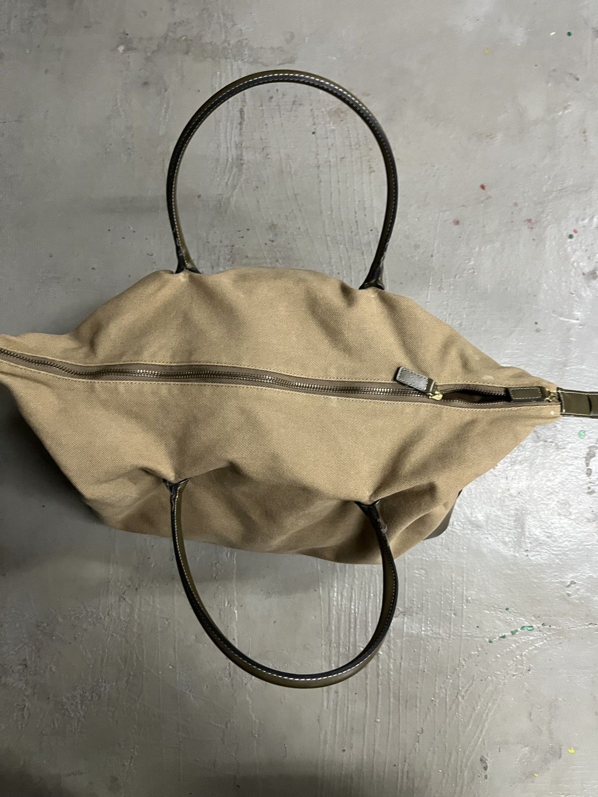 If Six Was Nine Vintage Comme Ca Duck Canvas Duffle Bowling Boston Bag Size ONE SIZE - 11 Thumbnail