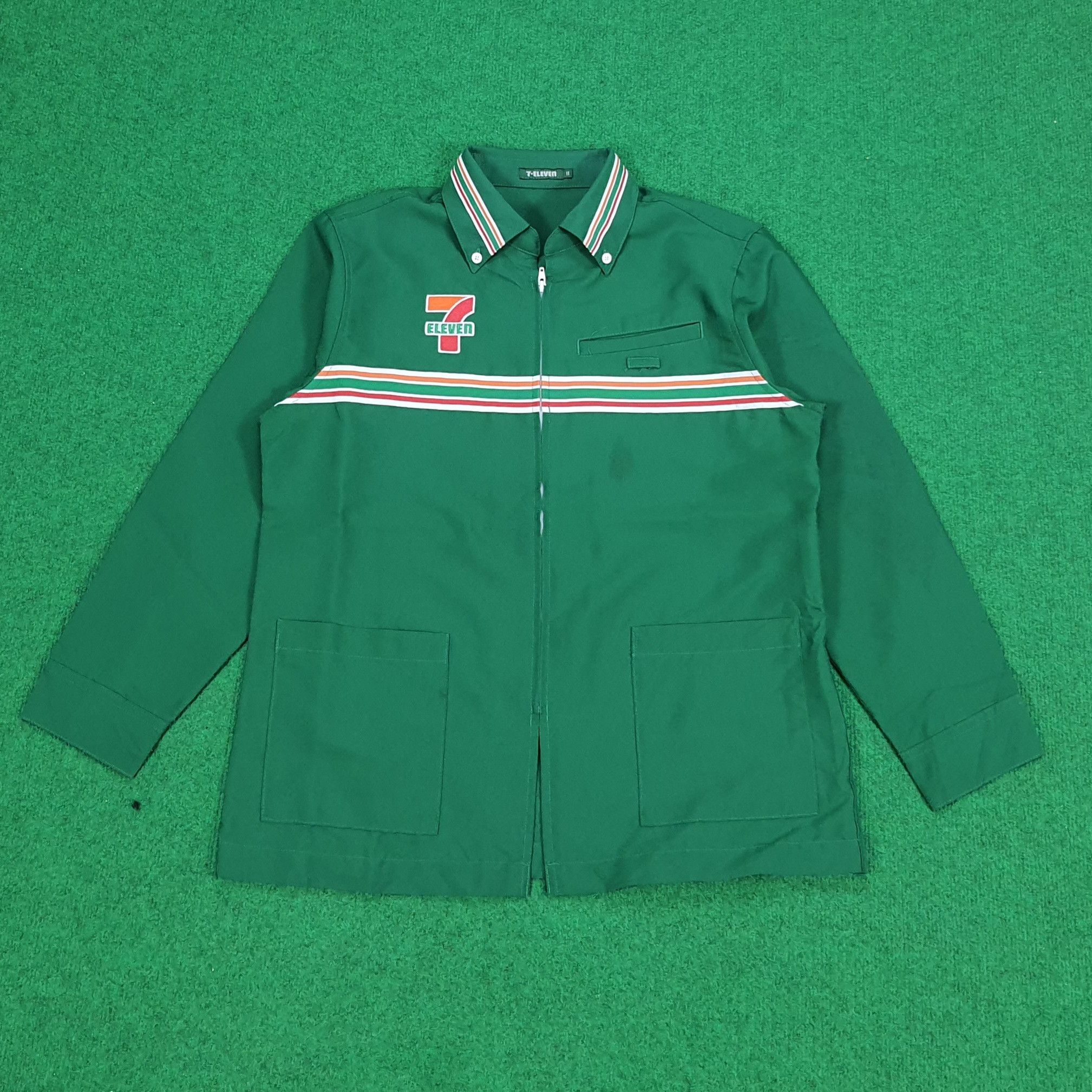Japanese Brand × Vintage Vintage 7 Eleven Japanese Brand Staff Worker Uniform Size S / US 4 / IT 40 - 3 Thumbnail