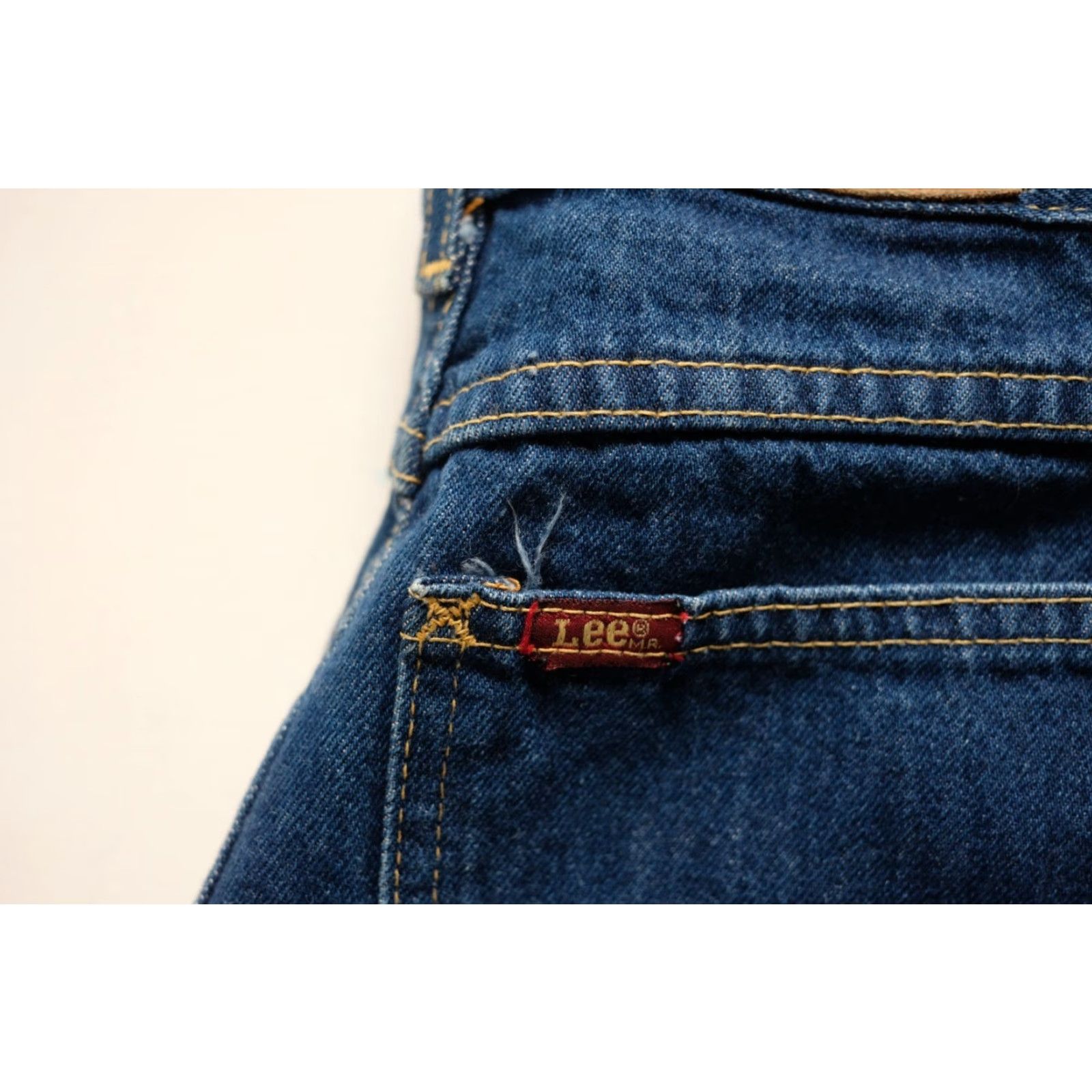 Levi's VINTAGE Levi's Strauss PLEATED Dark Denim UNION USA MADE Jeans Pants SZ 7 Womens Size 28" / US 6 / IT 42 - 5 Thumbnail