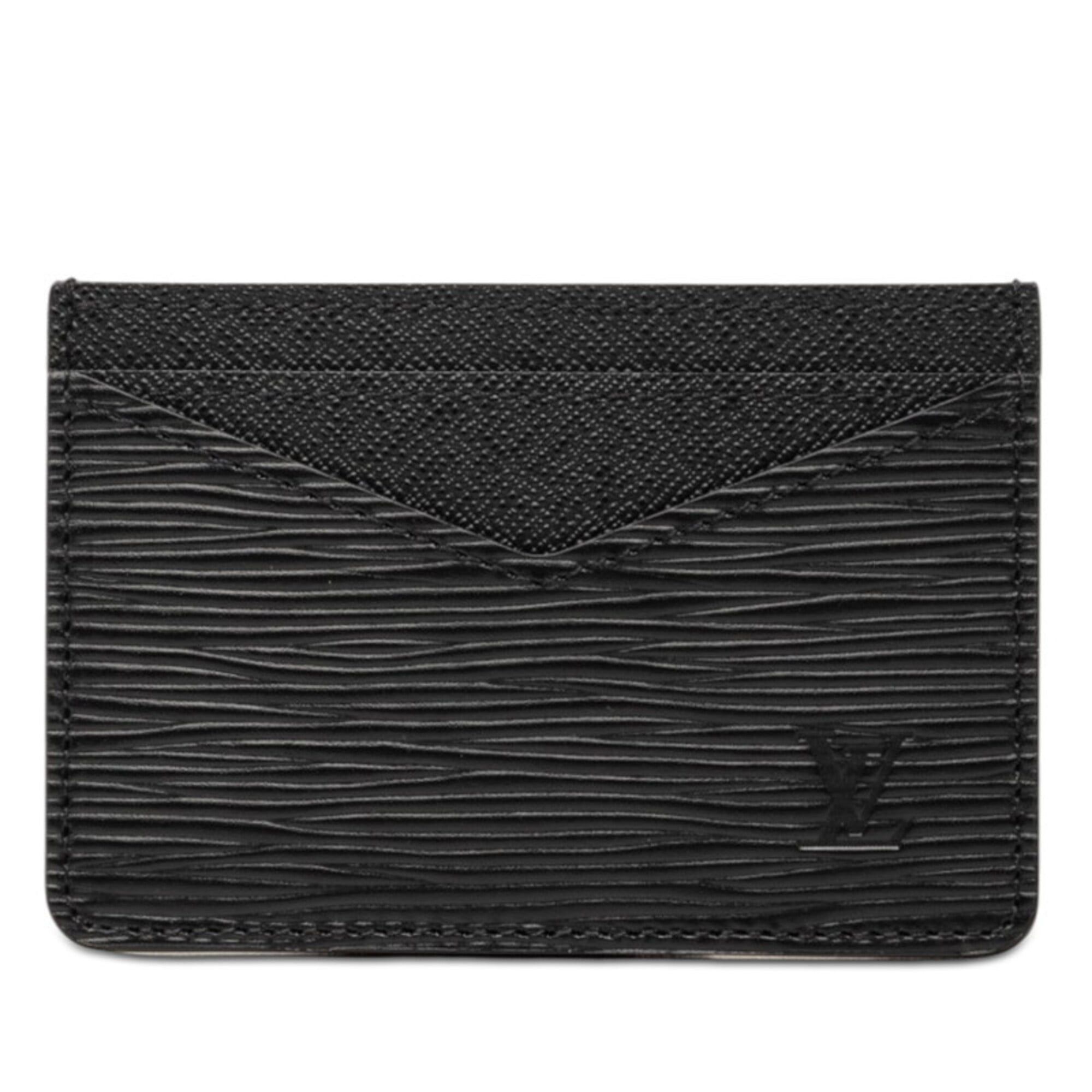 Louis Vuitton Louis Vuitton Epi Neo Portecarte Business Card Holder/Card Case/Pass Case M67210 Noir Black Leather Women's LOUIS VUITTON Size ONE SIZE - 1 Thumbnail
