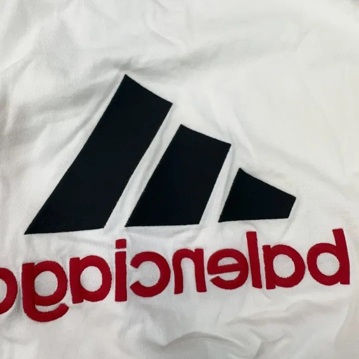 Balenciaga Balenciaga x Adidas Logo Embroidered T-Shirt 0079-2507 Size US L / EU 52-54 / 3 - 6 Thumbnail