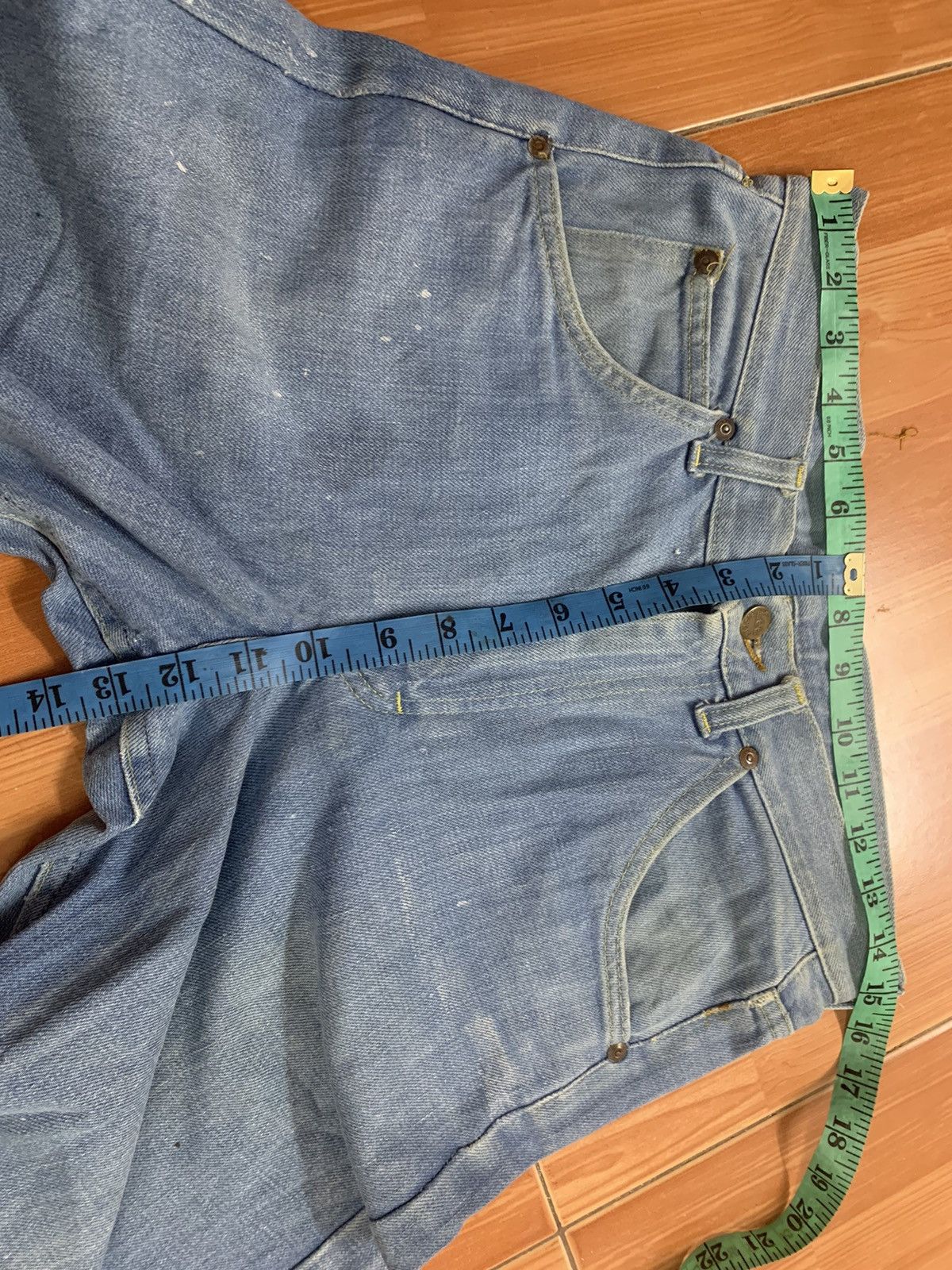Lee Vtg 70s LEE RIDER light blue. ACCEPTED OFFER 💥 💥 Size US 30 / EU 46 - 9 Thumbnail
