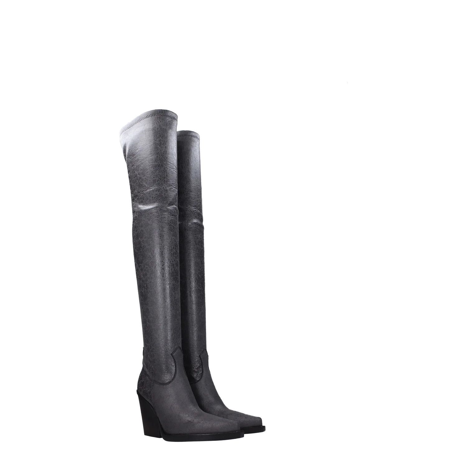 Paris Texas ob1o1e1124 Leather Boots in Black Size US 7.5 / IT 37.5 - 2 Thumbnail
