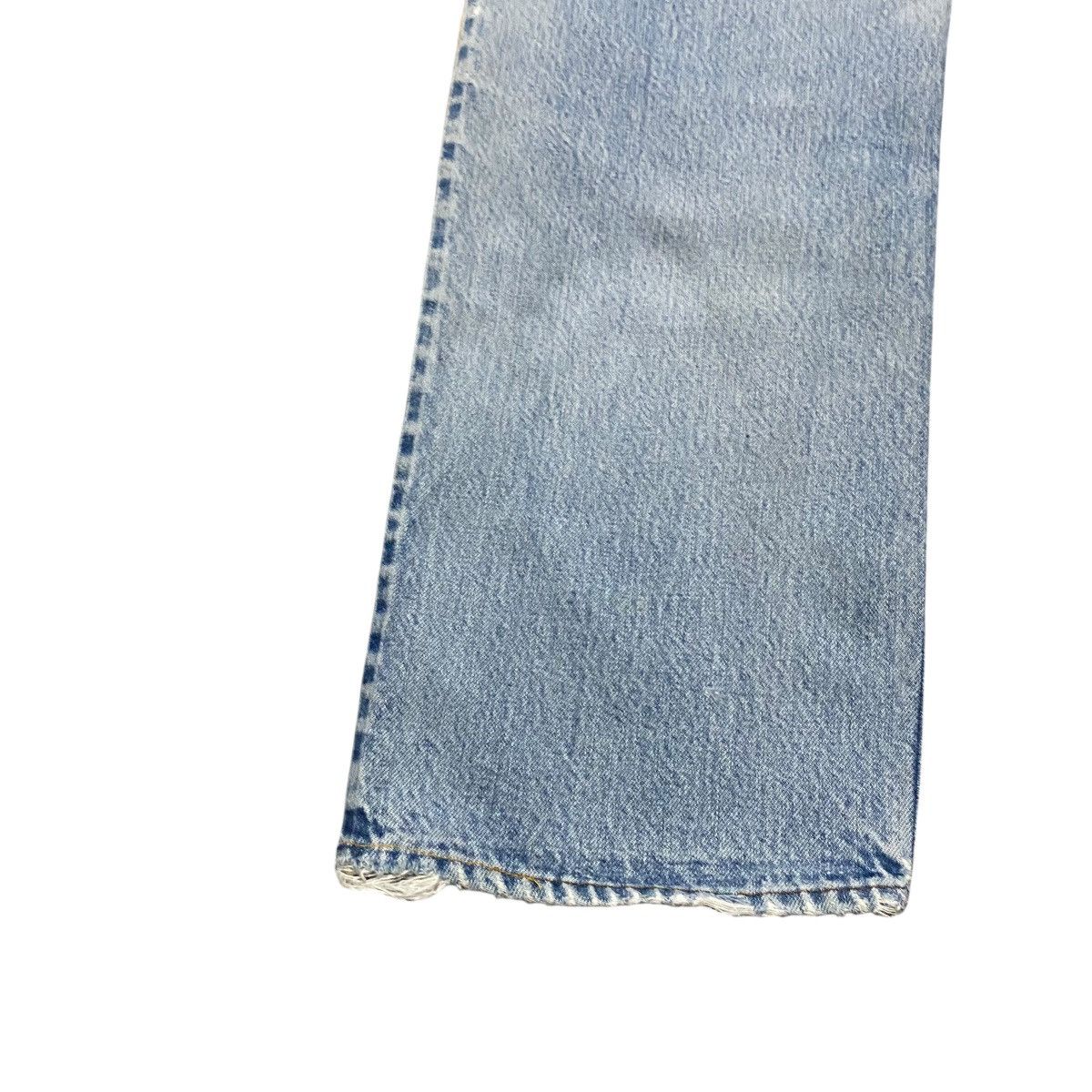 Levi's Vintage Levis 501 Redline Denim Patchwork Jeans Size US 33 - 16 Thumbnail
