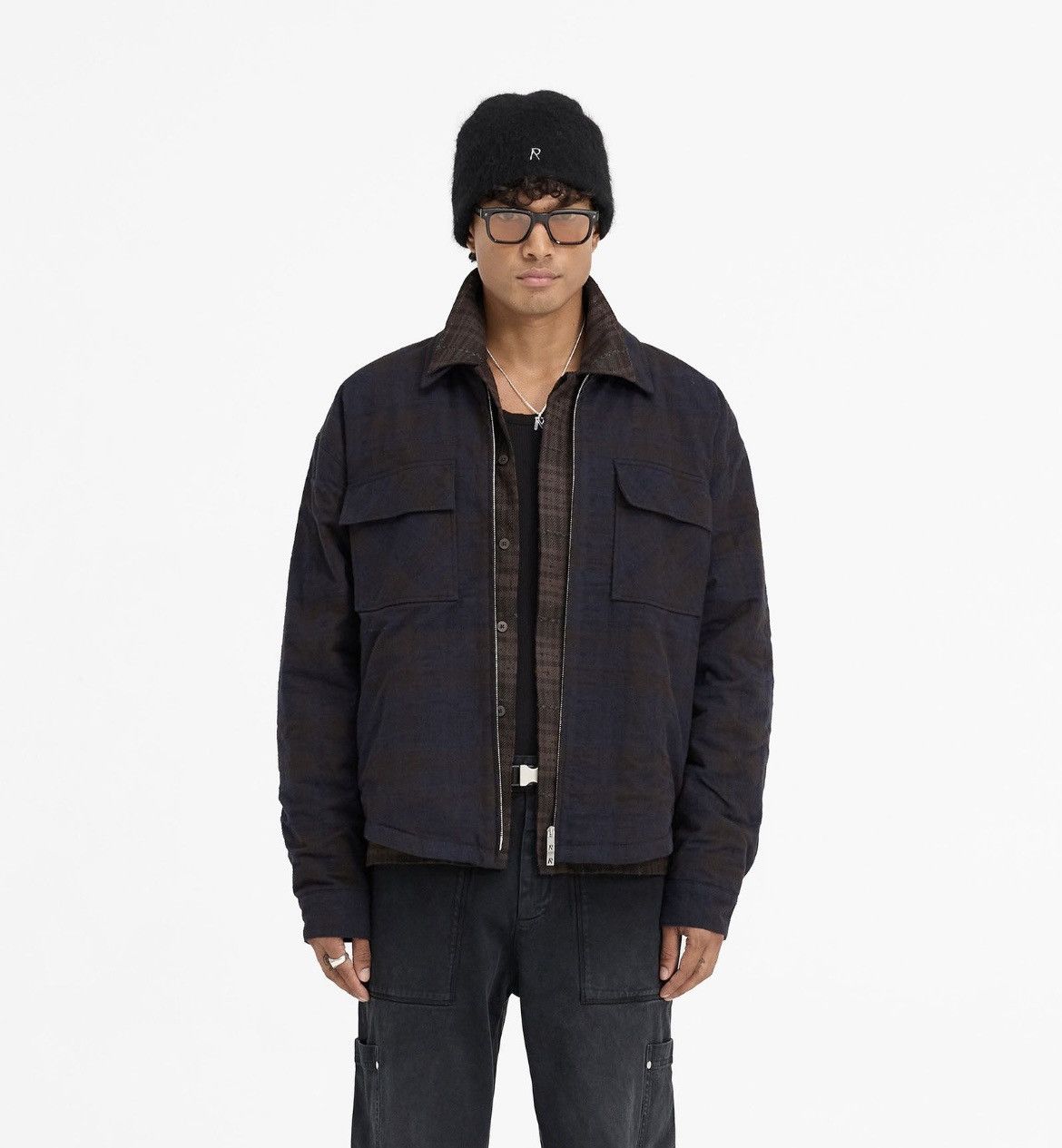 Represent Clo. Wadded Zip Over-Shirt Size US S / EU 44-46 / 1 - 3 Thumbnail