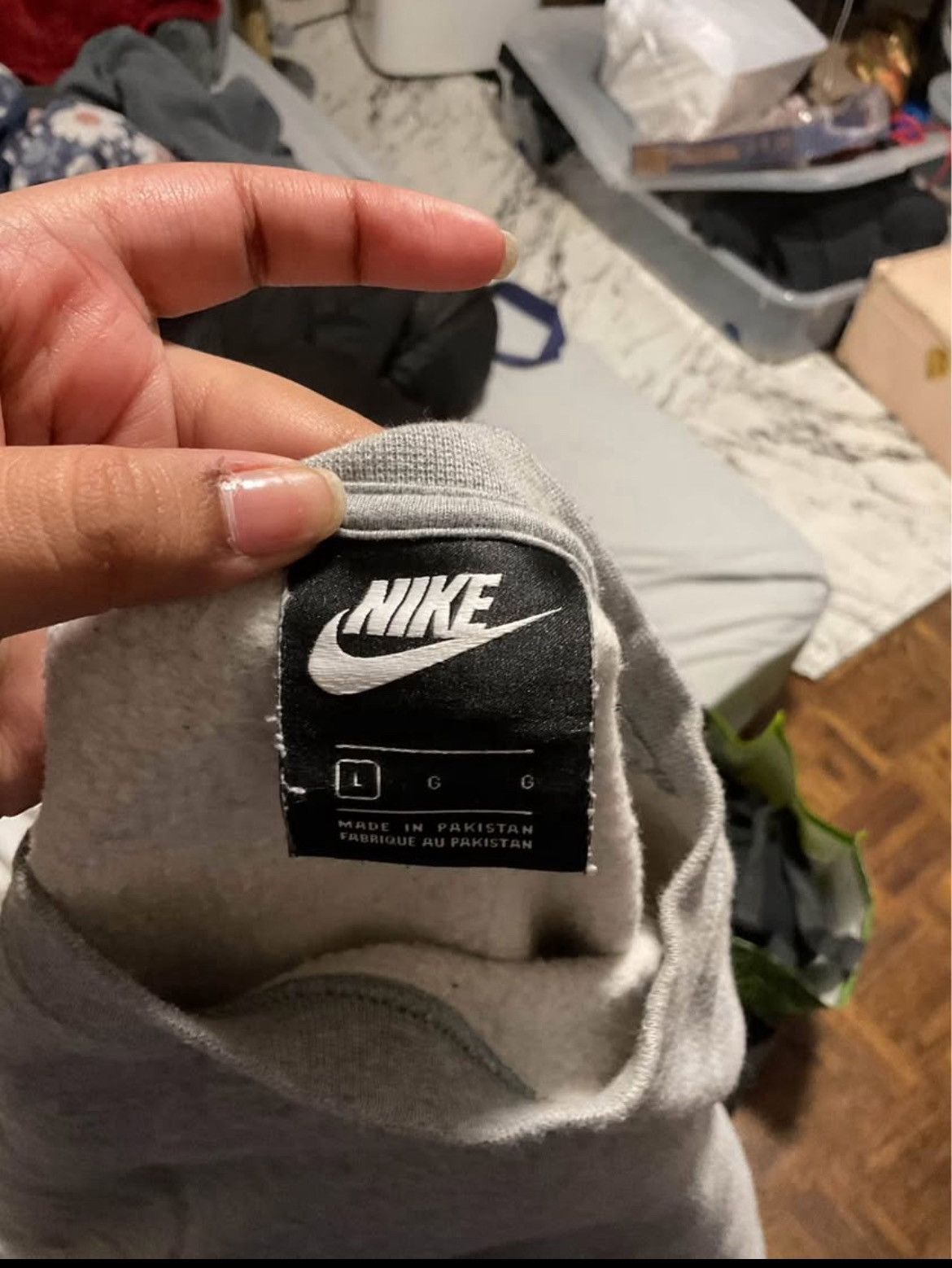 Nike Cropped Nike crewneck Size L / US 10 / IT 46 - 2 Thumbnail