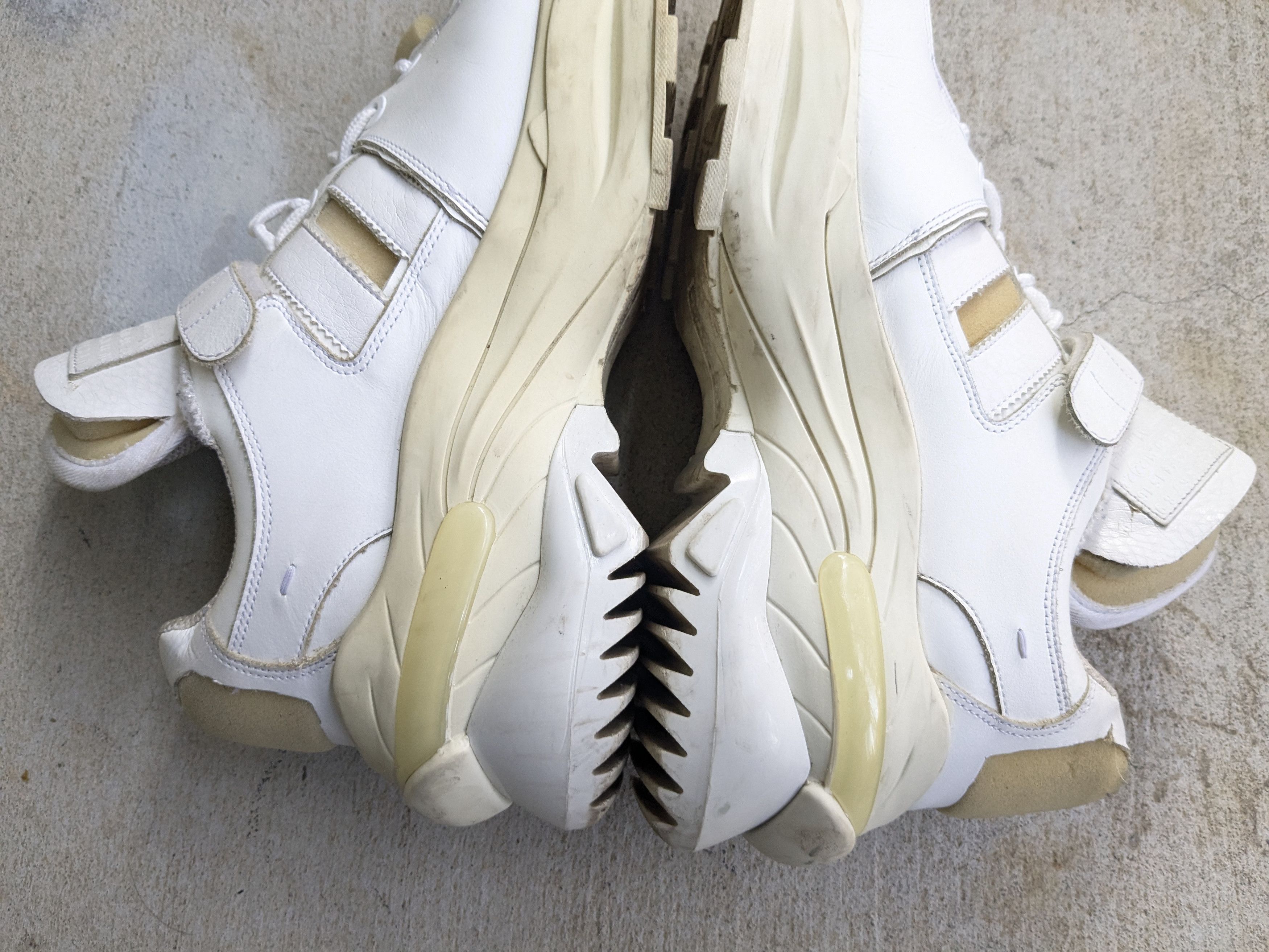 Maison Margiela Maison Margiela Retrofit Sneakers White 12 45 Leather Size US 12 / EU 45 - 6 Thumbnail