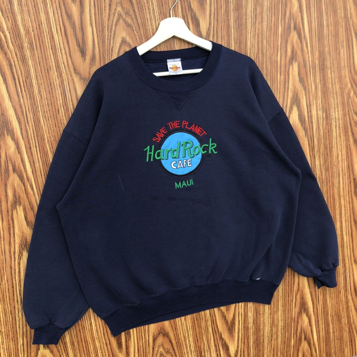 Hard Rock Cafe Vintage Hard Rock Cafe Sweatshirt Size US XL / EU 56 / 4 - 2 Thumbnail