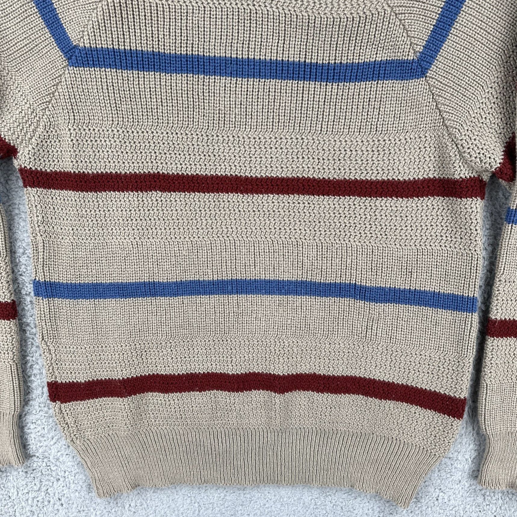 Vintage VINTAGE Botany 500 Mens Size Medium 90s Pullover Striped Acrylic Sweater Grandpa Size US M / EU 48-50 / 2 - 6 Thumbnail