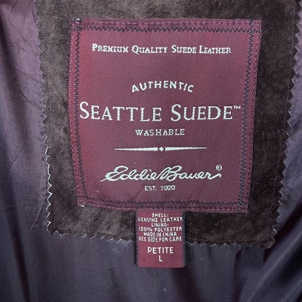 Eddie Bauer Edfie Bauer Seattle Suede Women Jacket Size L / US 10 / IT 46 - 15 Thumbnail