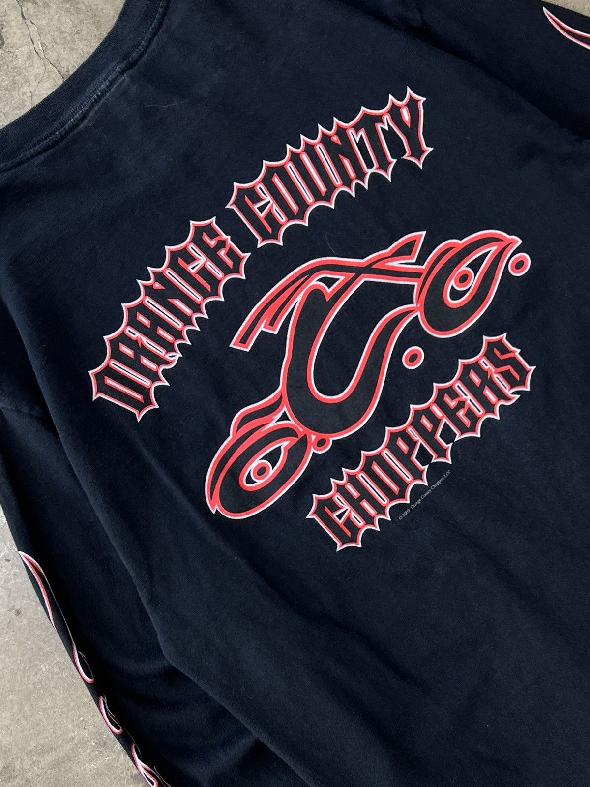 Vintage Orange County Choppers Motorcycle LS Large