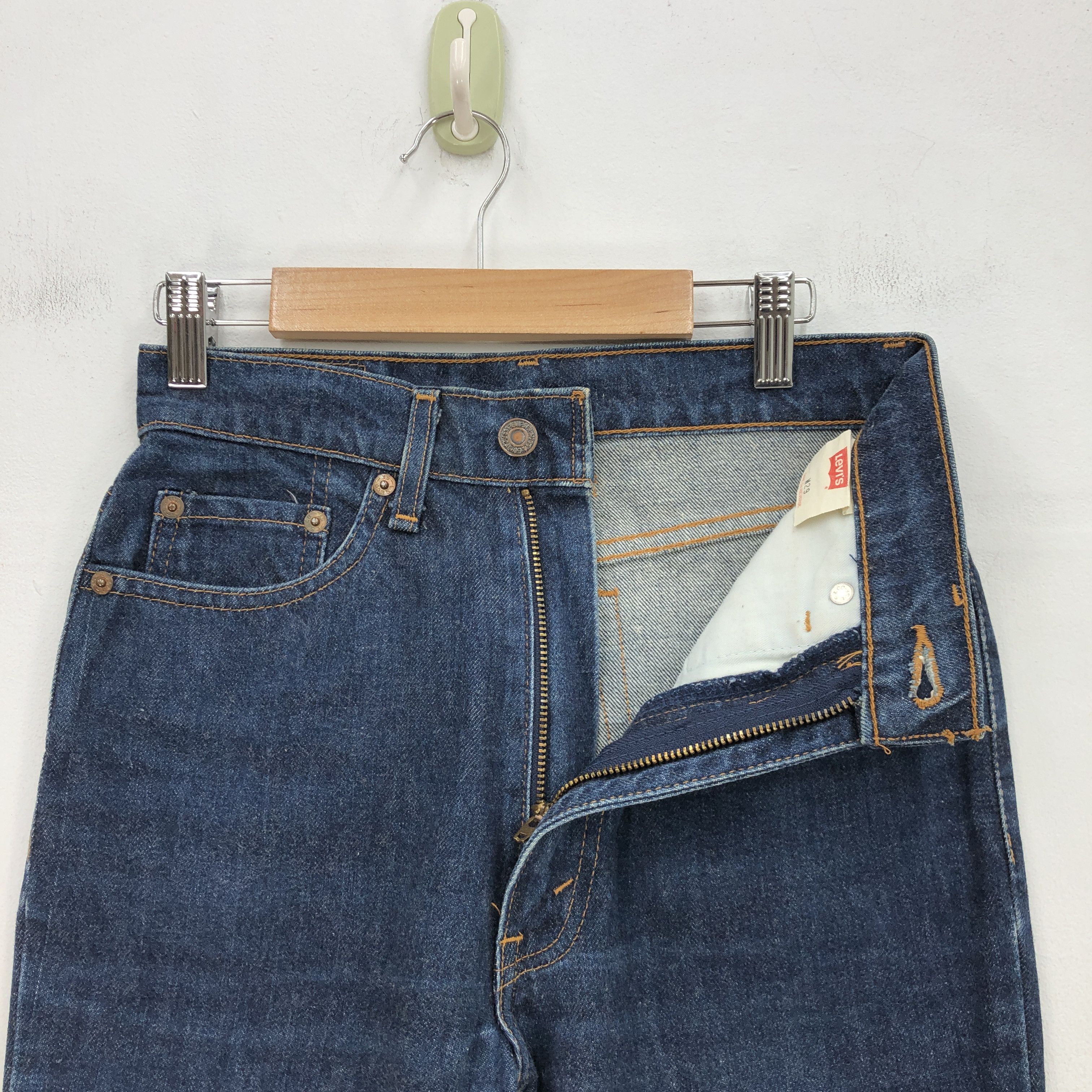 Levi's Vintage Levis Wide Leg Jeans Levi's 517 Flare Denim Size 24" / US 00 / IT 34 - 3 Thumbnail