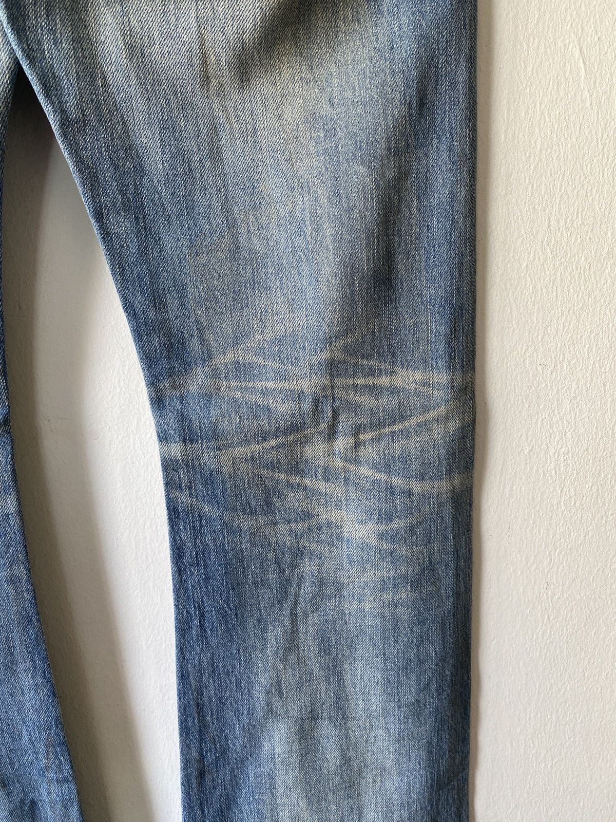 Japanese Brand Japanese Brand Rivet & Blue Flare Distressed Denim Size US 30 / EU 46 - 15 Thumbnail