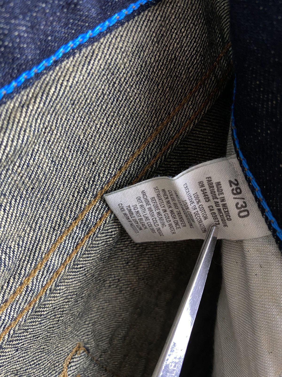 American Eagle Outfitters × Vintage Rare🔥Avant Garde American Eagle denim pants Jeans Size US 29 - 12 Thumbnail