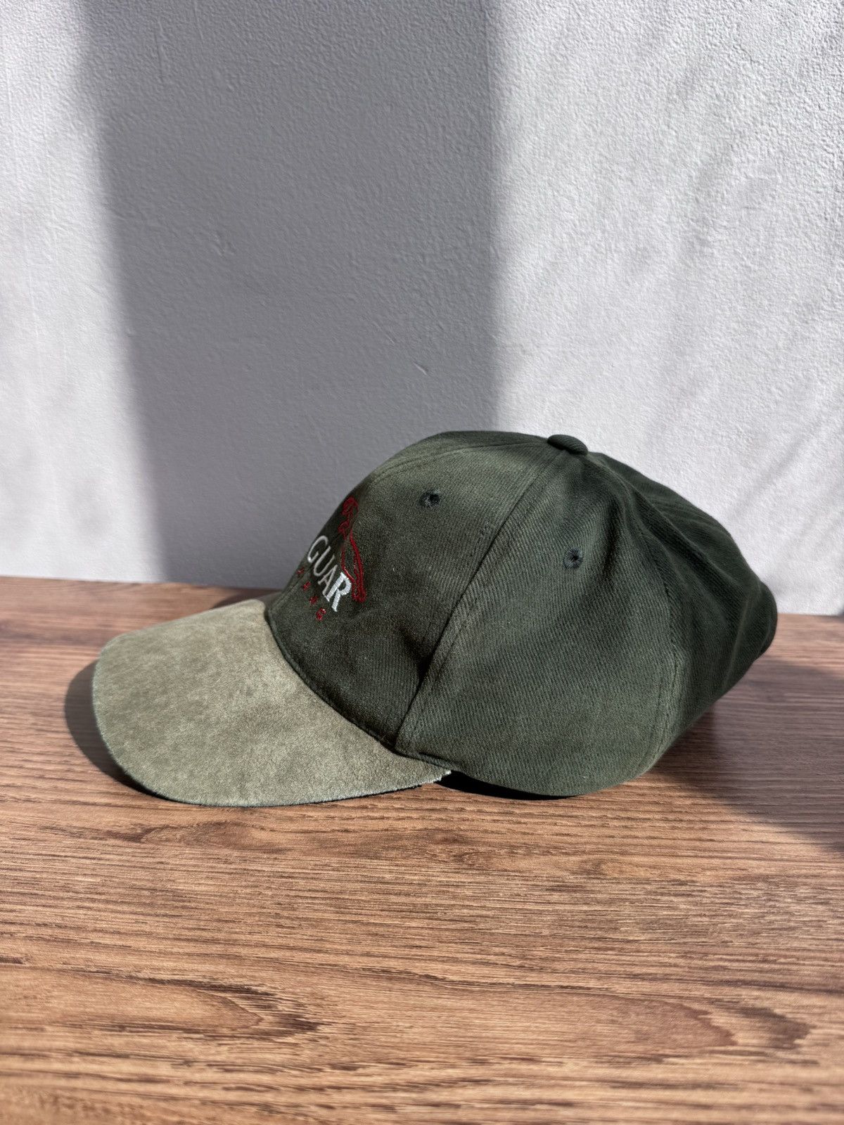 Vintage Jaguar Racing Formula One F1 Big Logo Green Cap Bintage 90s Size ONE SIZE - 3 Thumbnail