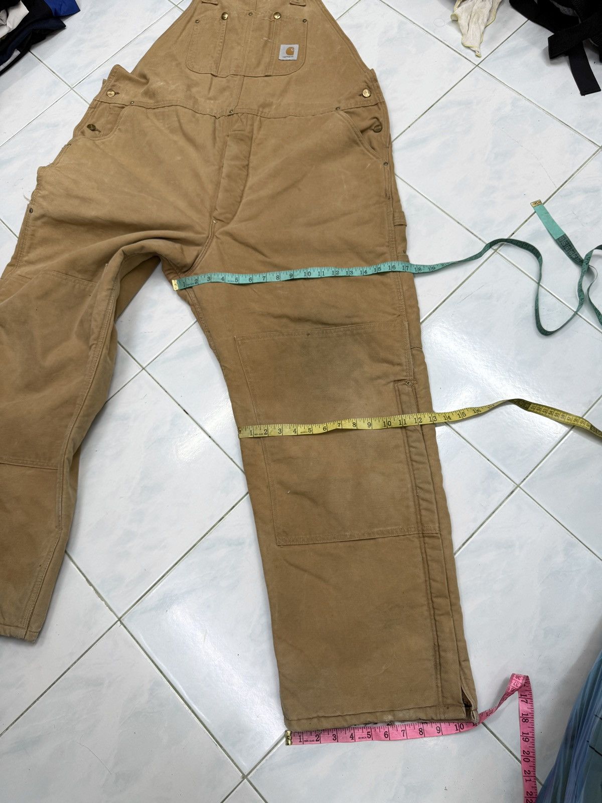 Carhartt 🔥🔥🔥ARCHIVE VINTAGE CARHARTT JUMPSUIT/OVERALL SIZE XL Size US 44 / EU 60 - 15 Thumbnail