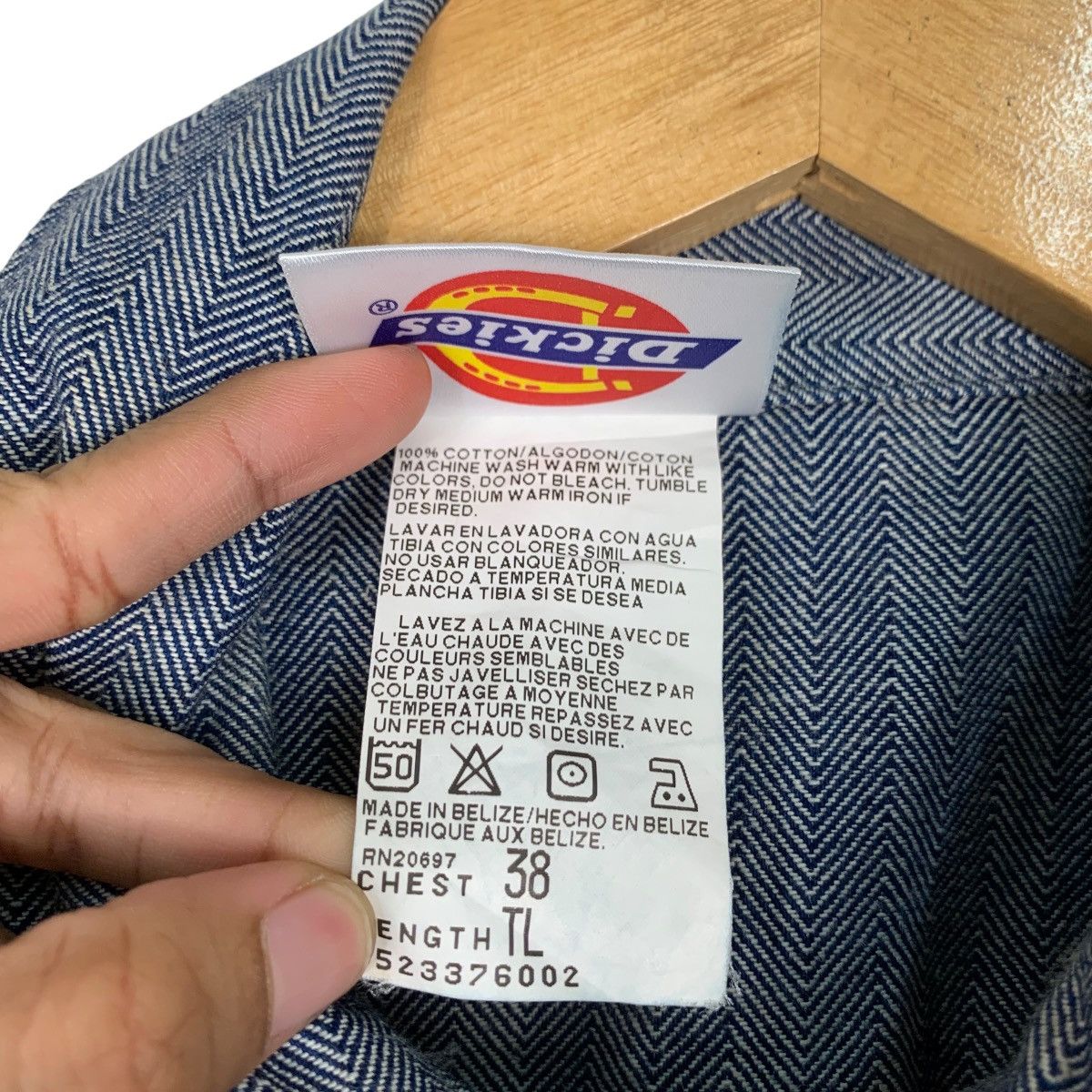 Dickies DICKIES Striped Coverall #1091-C50 Size US 34 / EU 50 - 15 Thumbnail