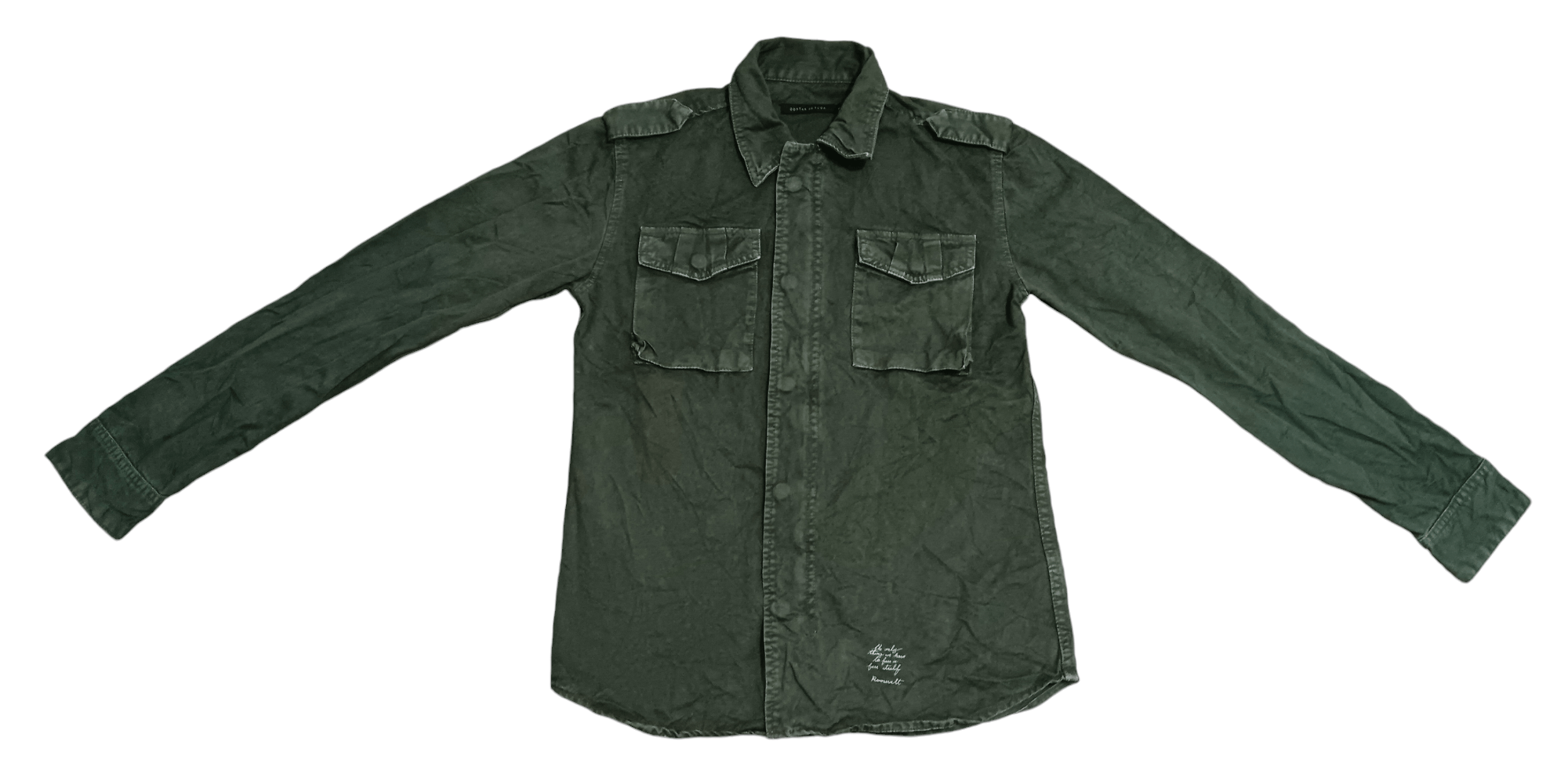 GOSTAR DE FUGA GOSTAR DE FUGA PUNK MILITARY KAPITAL LIKE JACKET Size US S / EU 44-46 / 1 - 1 Thumbnail