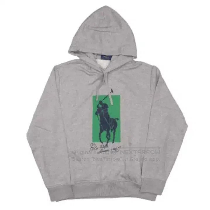 Polo Ralph Lauren Polo Ralph Lauren Gray Printed Hoodie. Size US XL / EU 56 / 4 - 1 Thumbnail