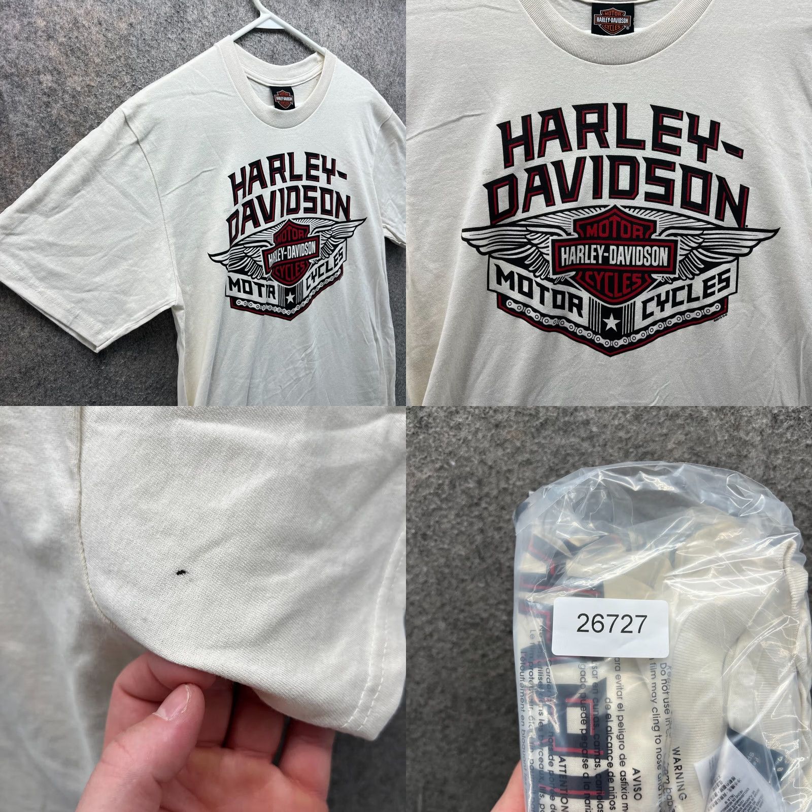Harley Davidson Harley-Davidson Shirt Men Medium Beige Crewneck Tee Motorcycle Biker 2018 Shirt T-Shirt Logo Pockets Casual 2017 M Mens Size US M / EU 48-50 / 2 - 8 Thumbnail