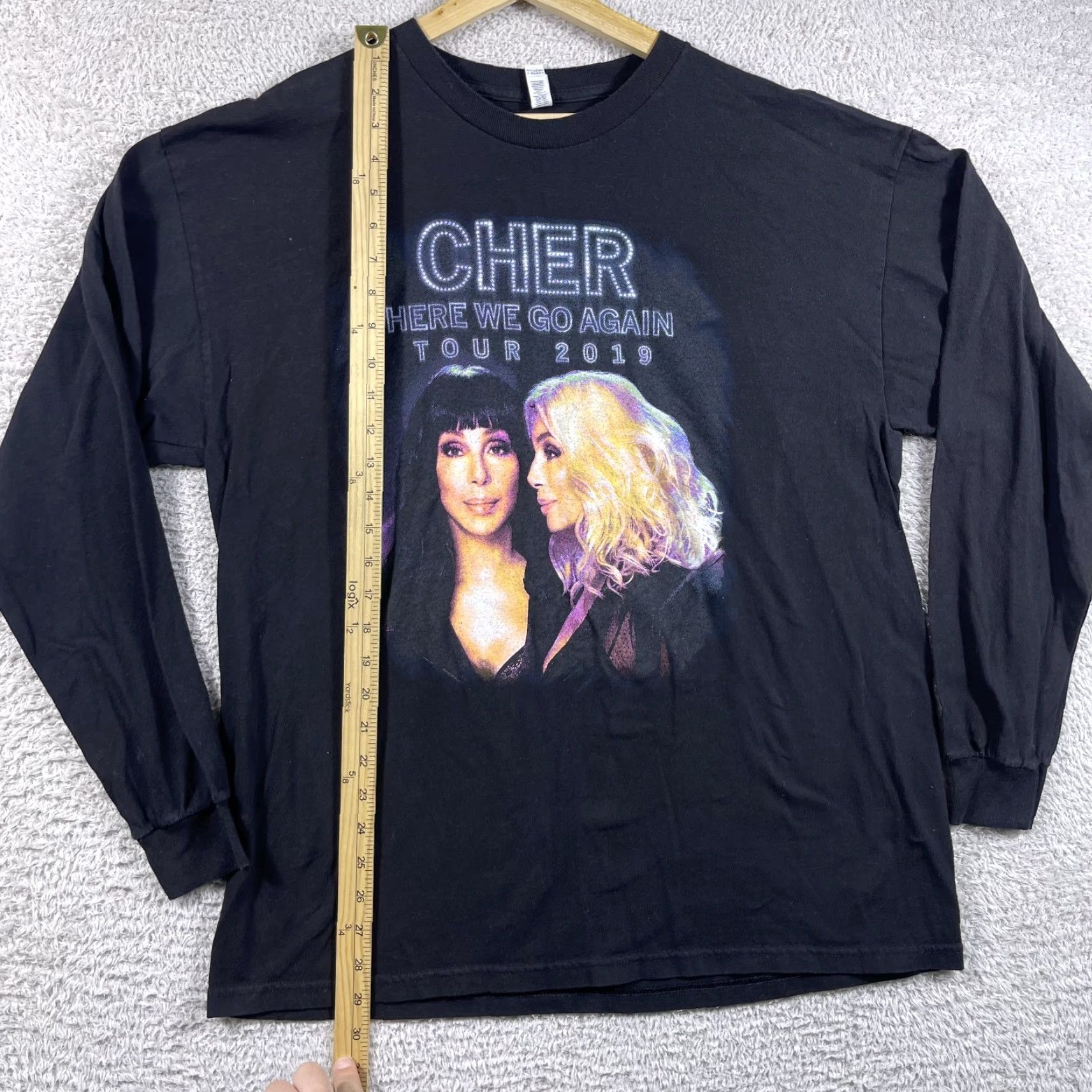 Doublet Cher “Here We Go Again Tour” T-Shirt Adult XL Double Sided Concert 2019 Black Size US XL / EU 56 / 4 - 6 Thumbnail