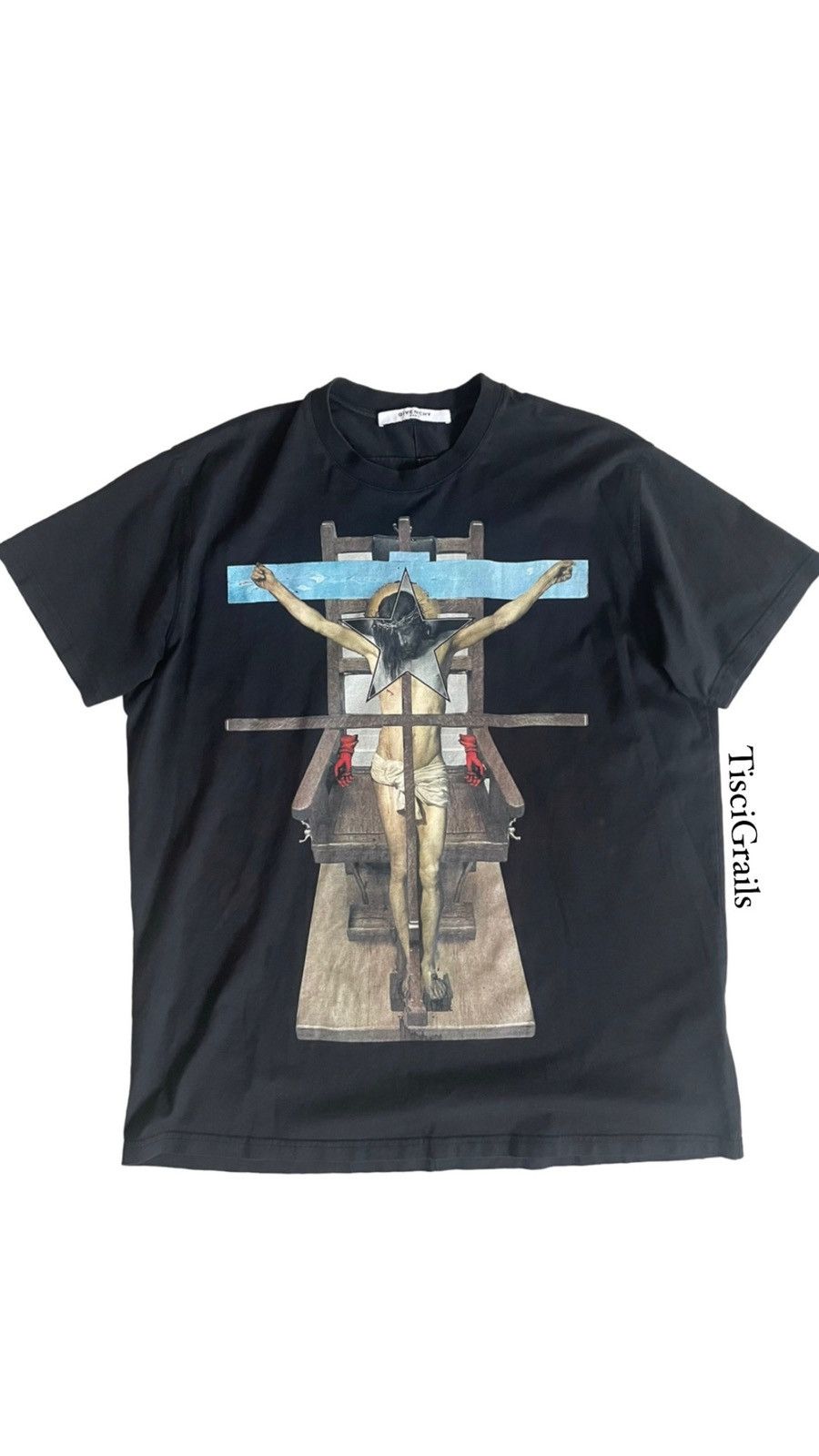 Givenchy Givenchy Christ Cruz T Shirt Grailed