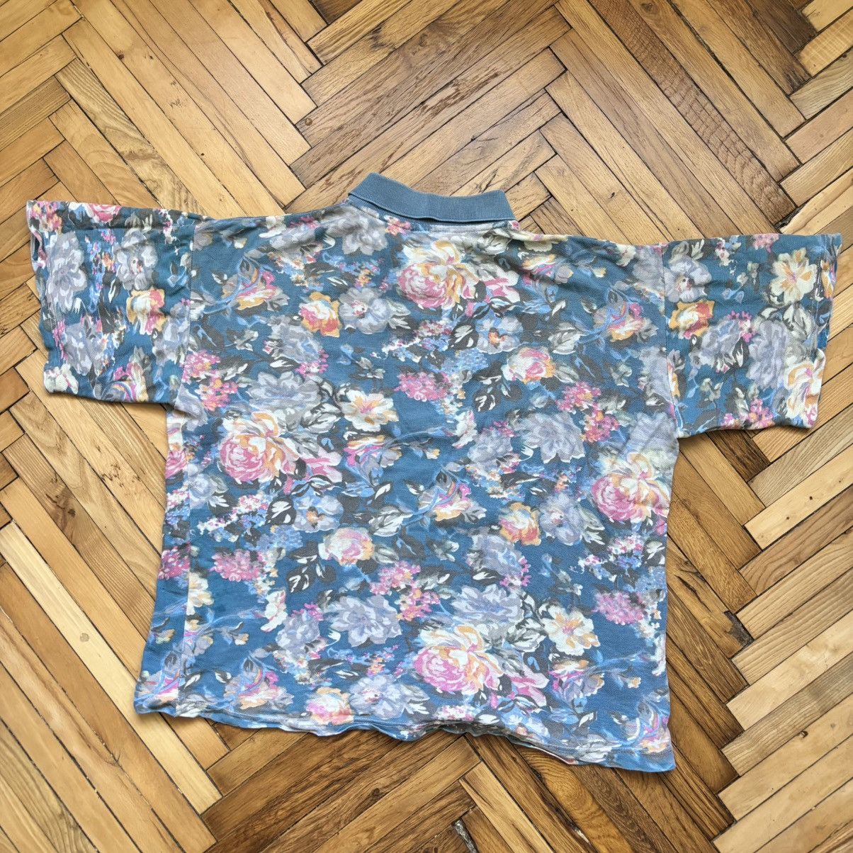 Vintage Vintage 70’s Flowers T-Shirt Crazy Boxy Fit Size US M / EU 48-50 / 2 - 2 Thumbnail