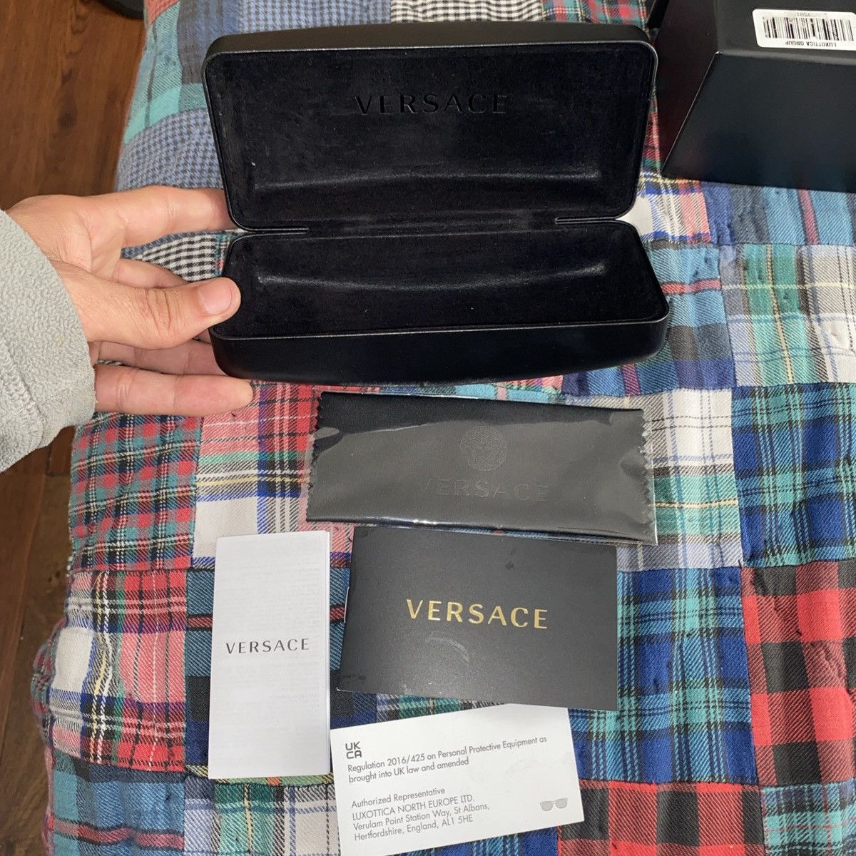 Versace versace medusa deco sunglasses Size ONE SIZE - 5 Thumbnail