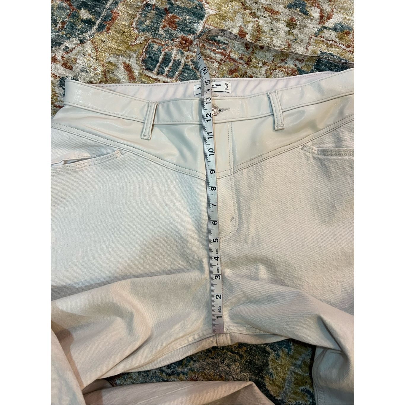 Abercrombie & Fitch Abercrombie & Fitch NWT High Rise 90s Relax Jean denim&faux Size 34" / US 12 / IT 48 - 7 Thumbnail