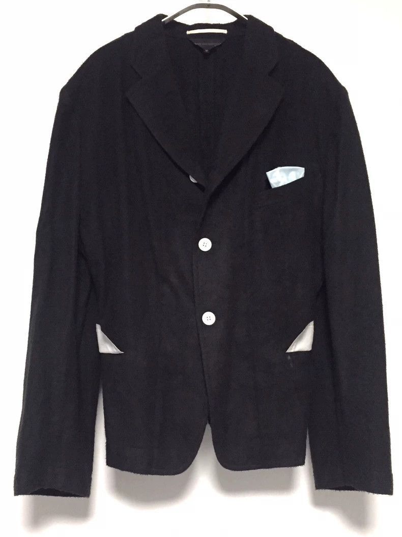 Comme des Garcons Comme des Garçons Black Felt Suit Jacket-2506 Size US M / EU 48-50 / 2 - 1 Thumbnail