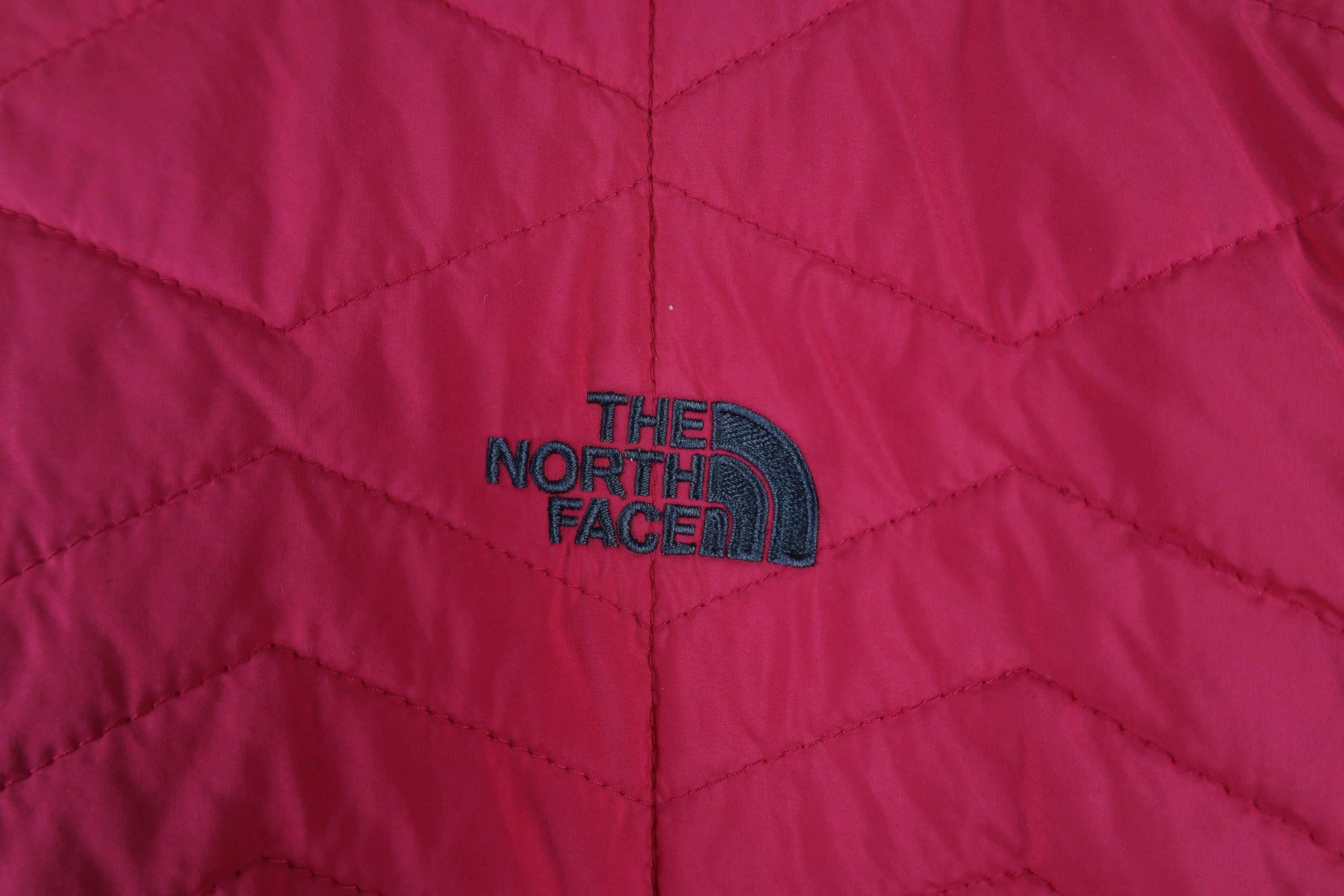 The North Face × Vintage The North Face Thermoball Bombay Puffer Jacket Coat Pink Size XL / US 12-14 / IT 48-50 - 12 Thumbnail