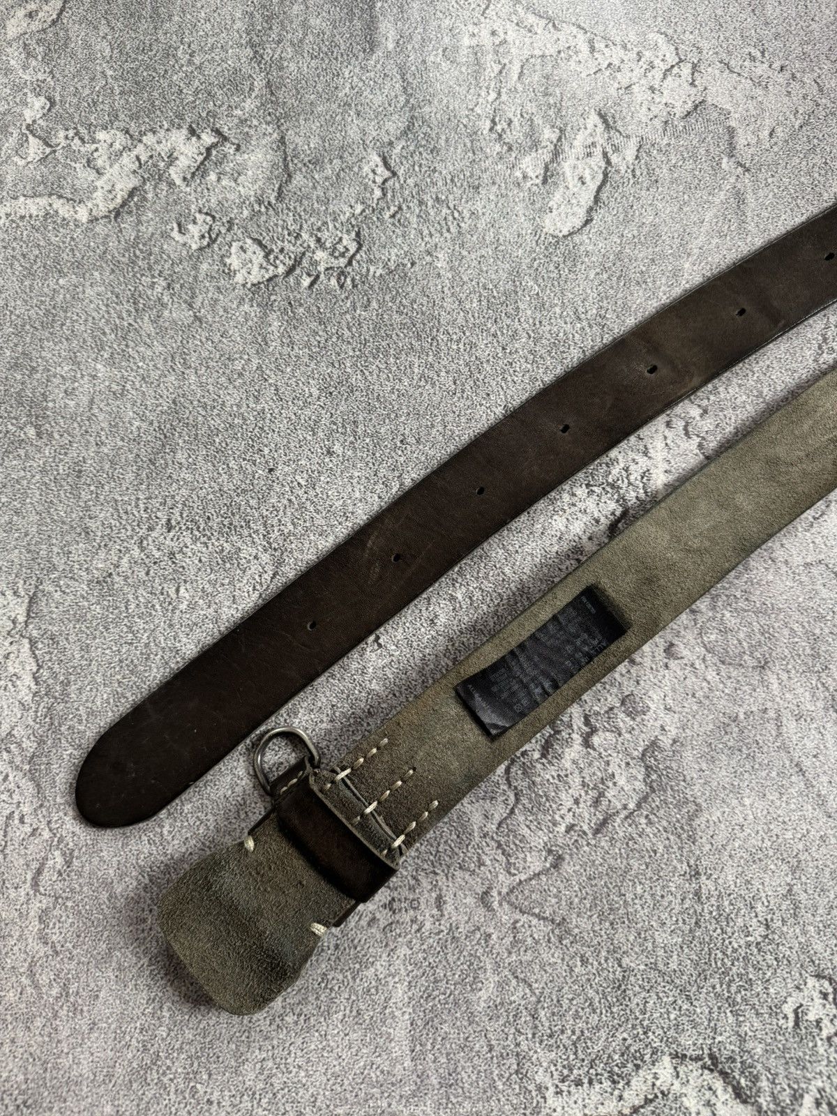 Allsaints Allsaints vintage avantgarde leather belt Size ONE SIZE - 16 Thumbnail