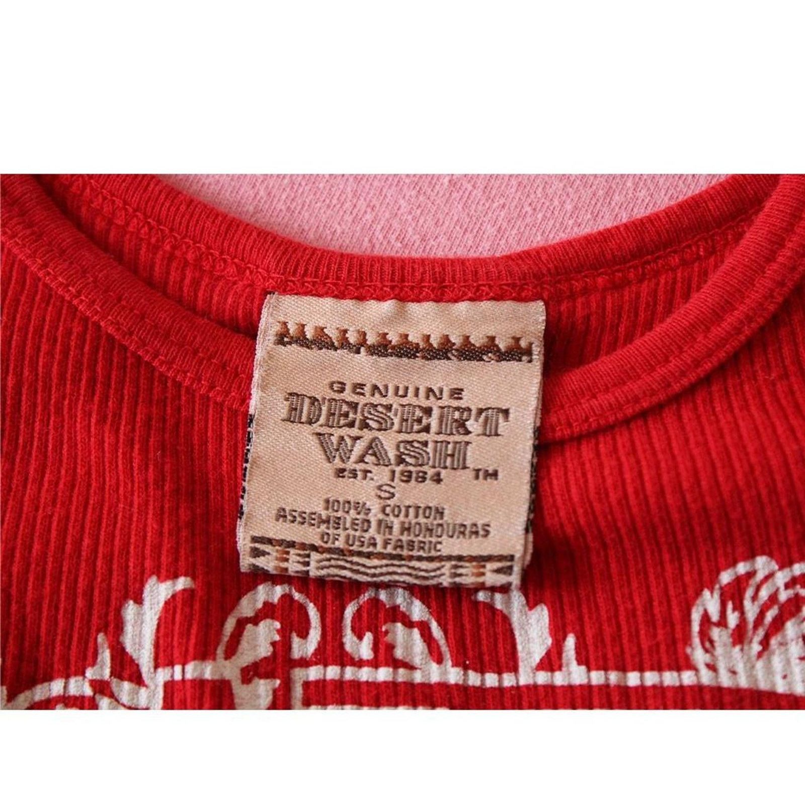 Vintage Red Vintage San Antonio Graphic Tank Top Size S / US 4 / IT 40 - 3 Thumbnail