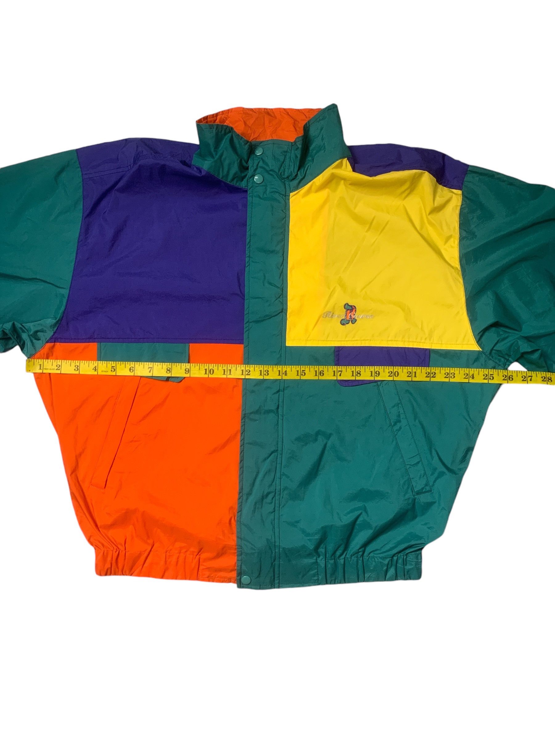 Japanese Brand × Vintage Rare Design Vintage River Course Japan windbreaker Size US L / EU 52-54 / 3 - 10 Thumbnail
