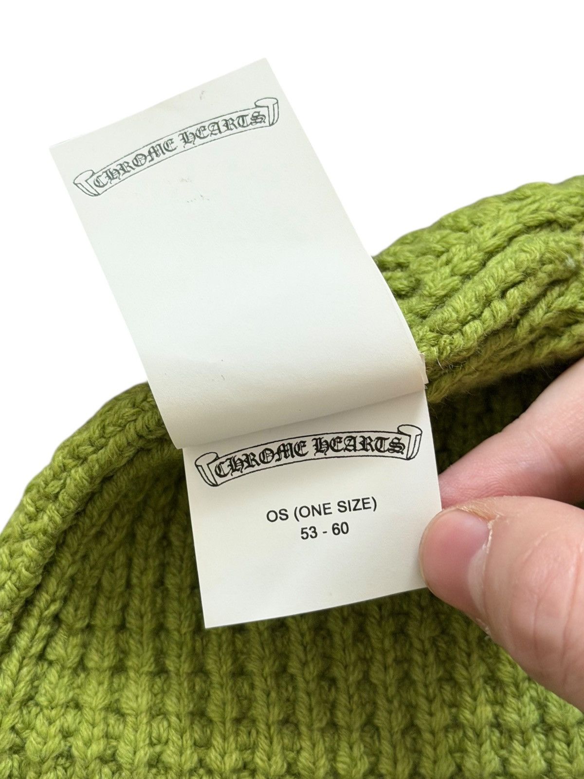 Chrome Hearts Cashmere Hit And Run Beanie Knit Size ONE SIZE - 8 Thumbnail