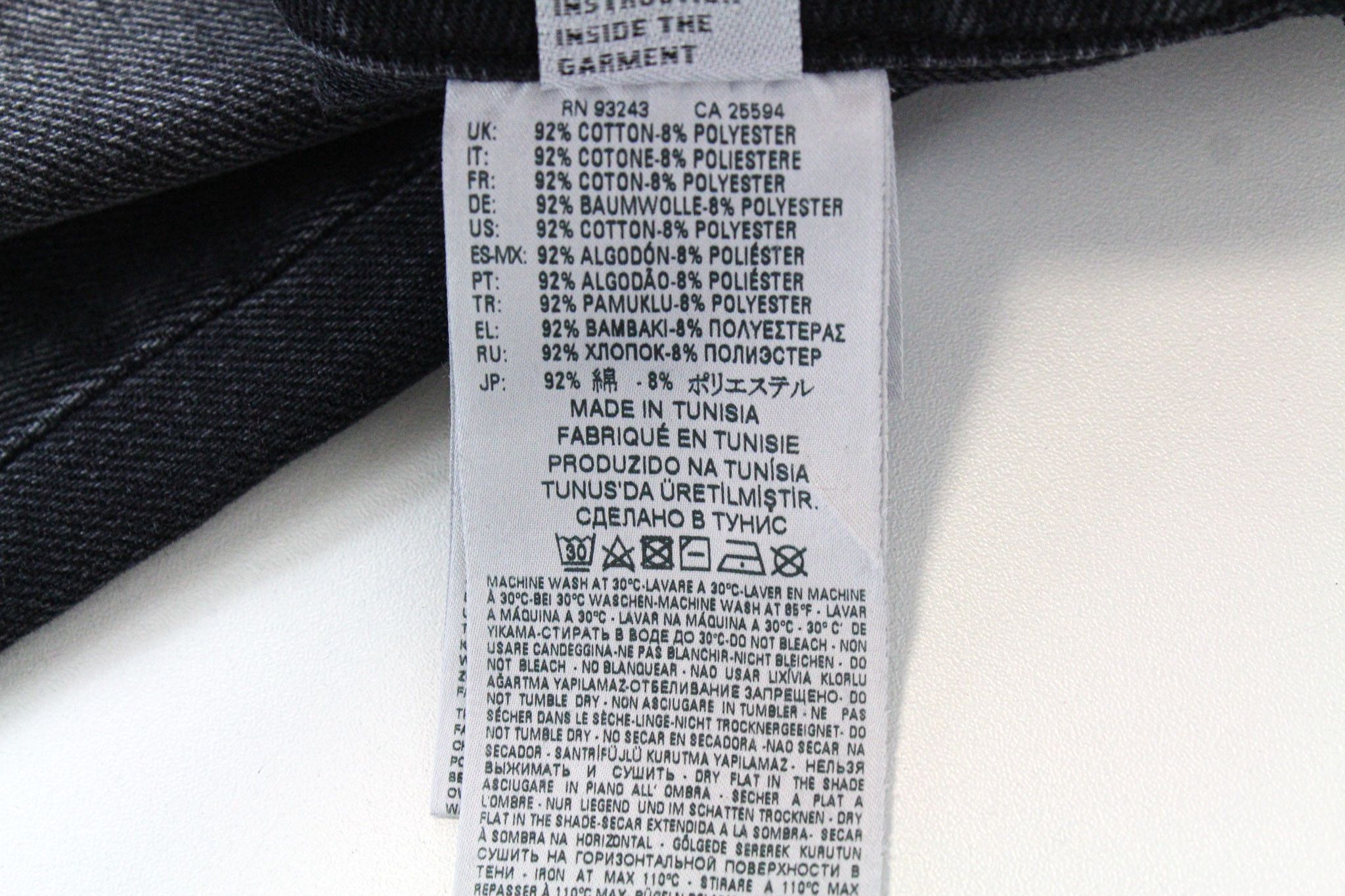 Diesel D-EARLIE 080AP W25/L32 Grey Zip-Fly Jeans 70473 Size 25" / US 0 / IT 36 - 8 Thumbnail