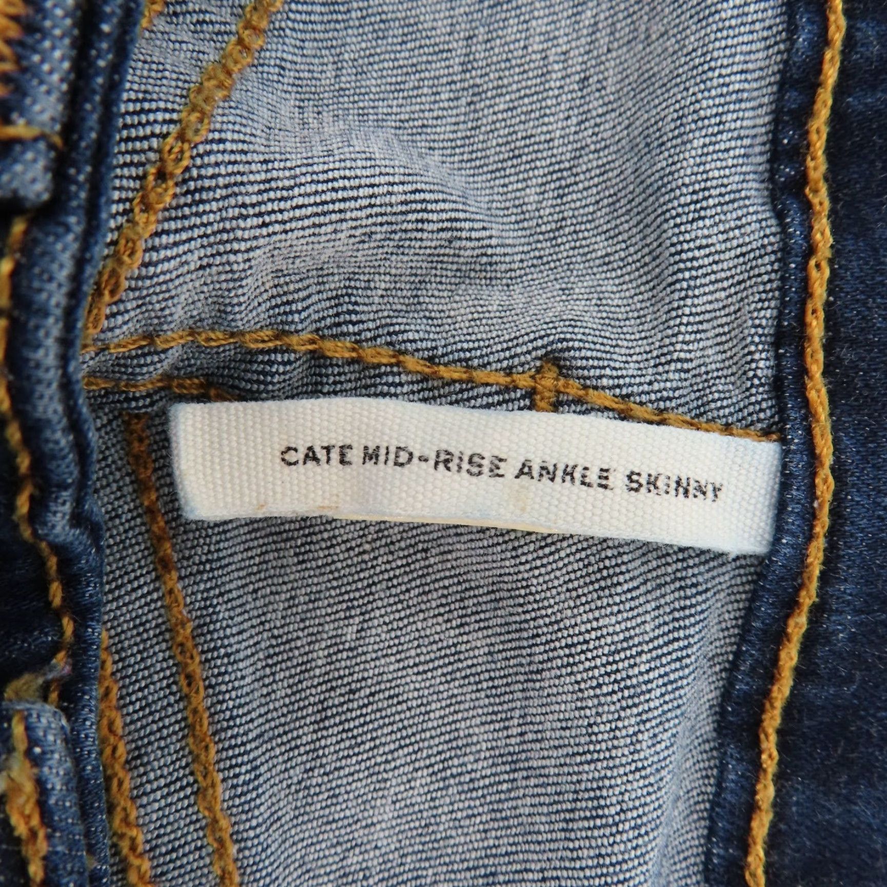 Rag & Bone rag & bone Jeans Womens 25 Cate Mid Rise Ankle Skinny Dark Wash Blue Denim Pants Jeans Size 42" / US 20 - 6 Thumbnail