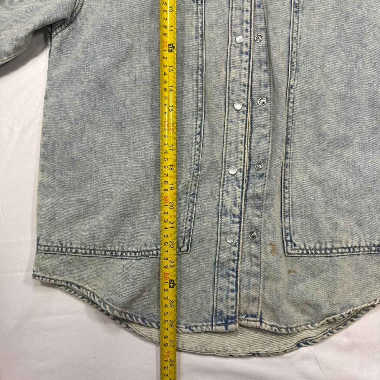 & Other Stories Wild Fable oversized Western denim shirt - NWT - XXS Size XXS / US 00 / IT 34 - 3 Thumbnail