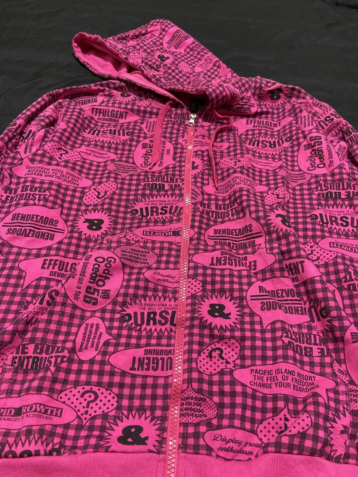 Japanese Brand TIME STEP GOD TO OCEAN ZIP HOODIE Size US M / EU 48-50 / 2 - 6 Thumbnail