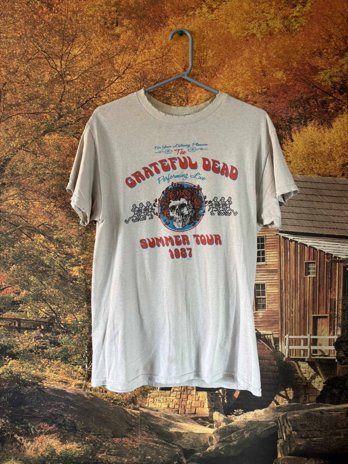 Vintage 1987 Grateful Dead Tee Size US M / EU 48-50 / 2 - 1 Thumbnail